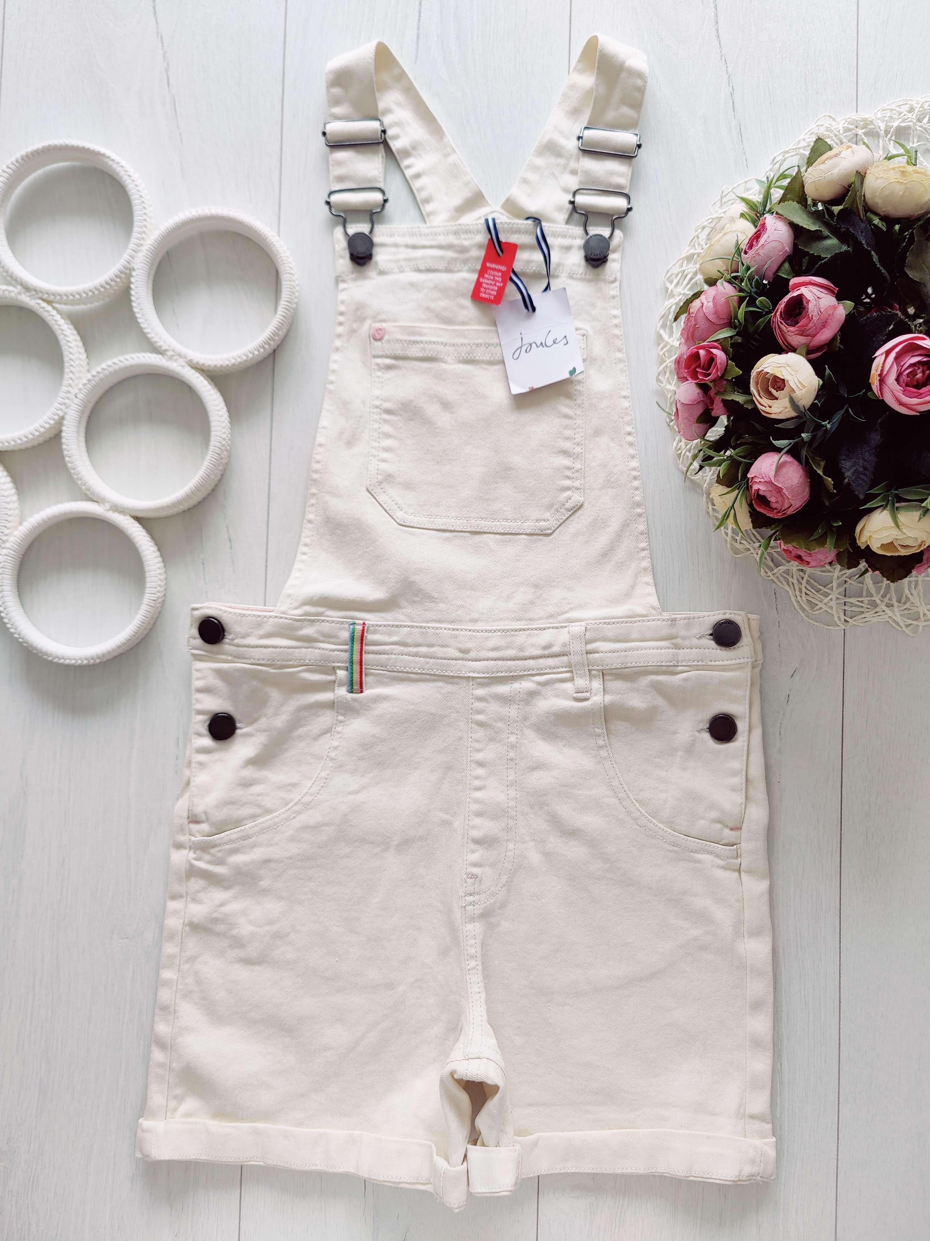 12 лет, рост 152 Джинсовый комбинезон шортами