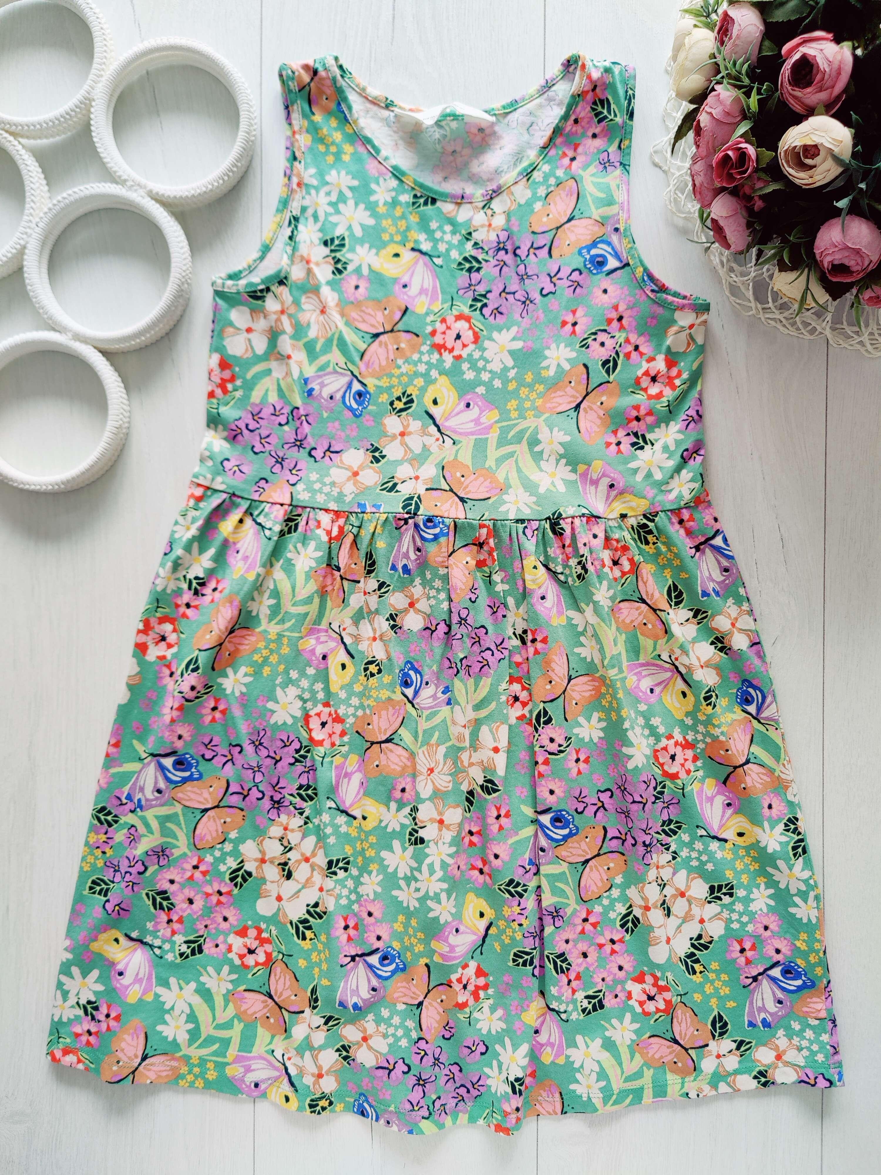 8,10 років, зріст 134,140 Трикотажна літня сукня