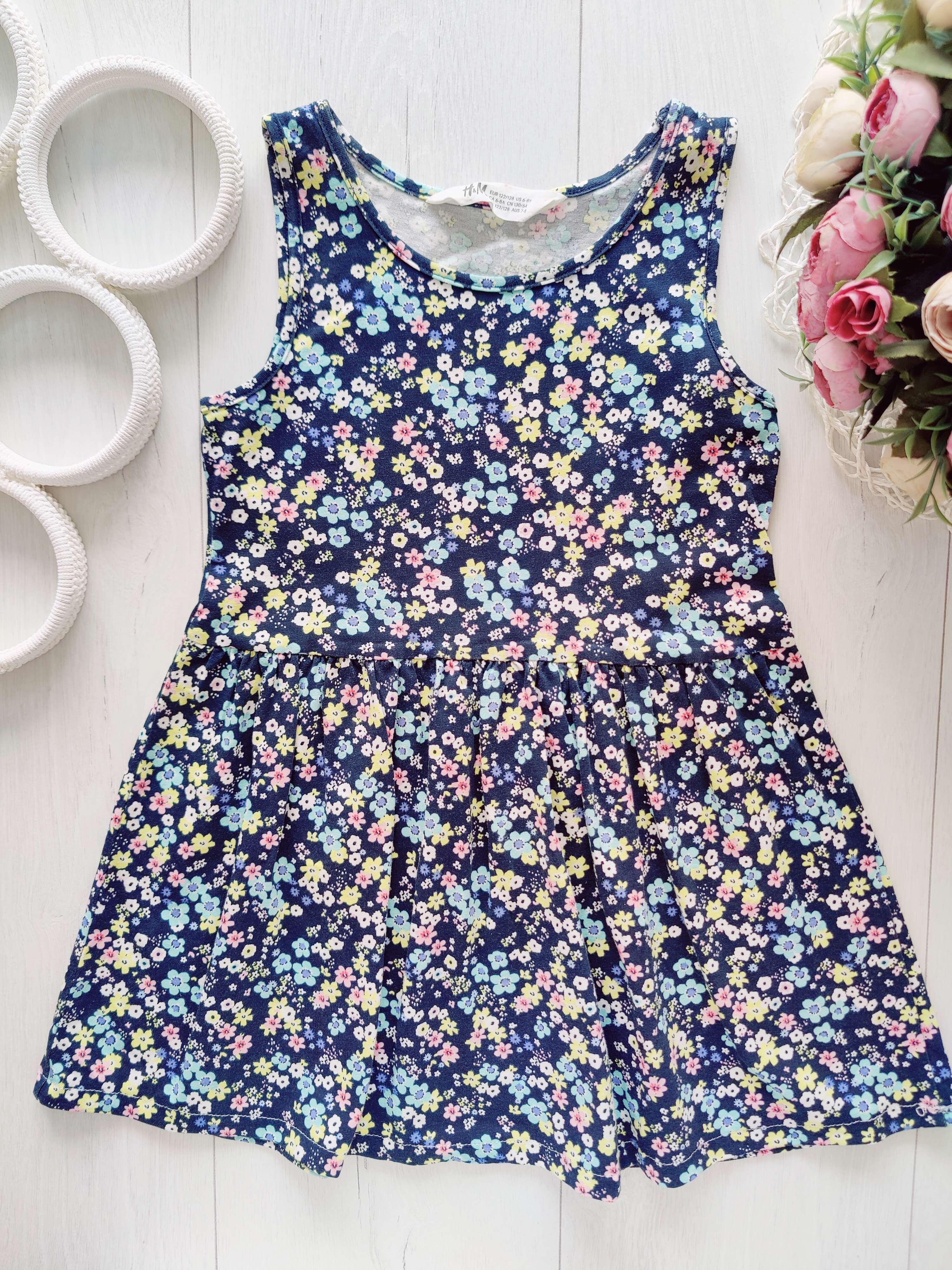 6,8 років, зріст 122,128 Квітковий сарафан
