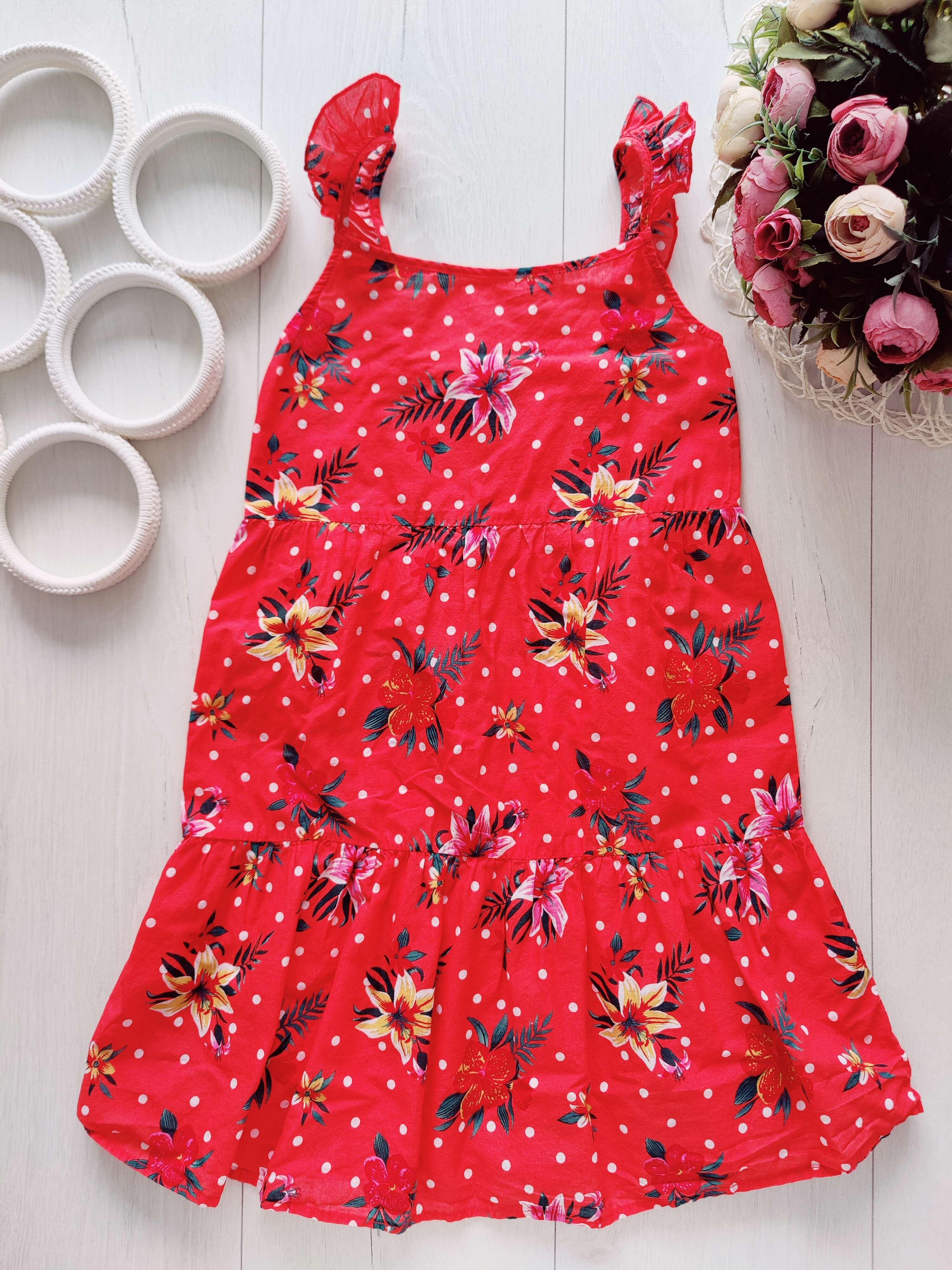 7,8 років, зріст 128 Бавовняний сарафан