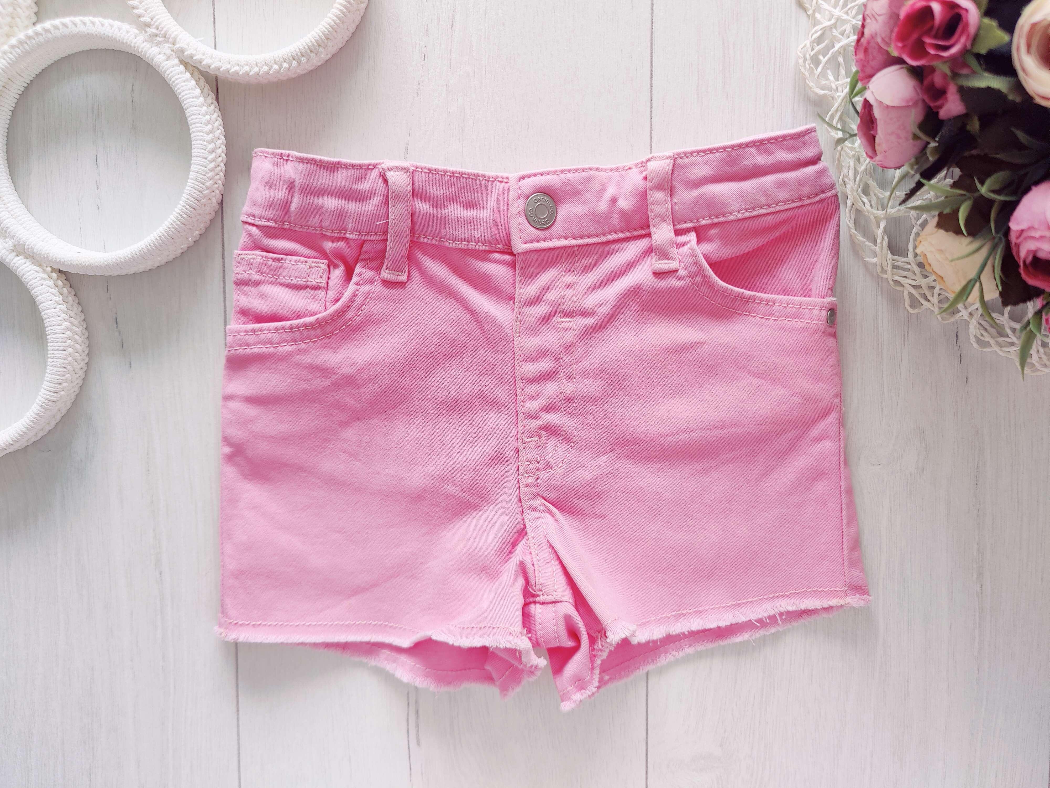 3,4 роки, зріст 104 Рожеві шорти