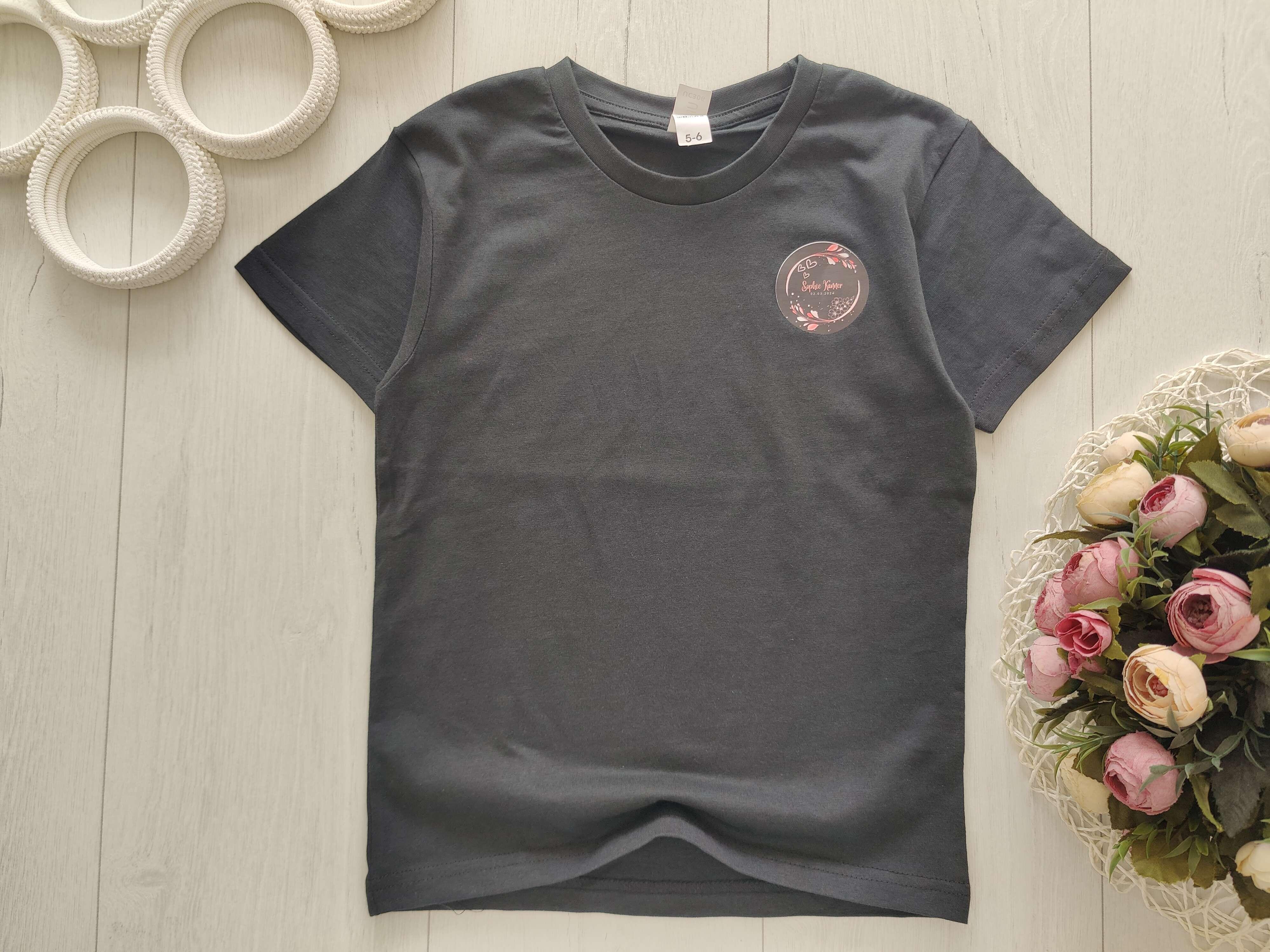 5,6 років, зріст 110,116 Футболка для дівчинки