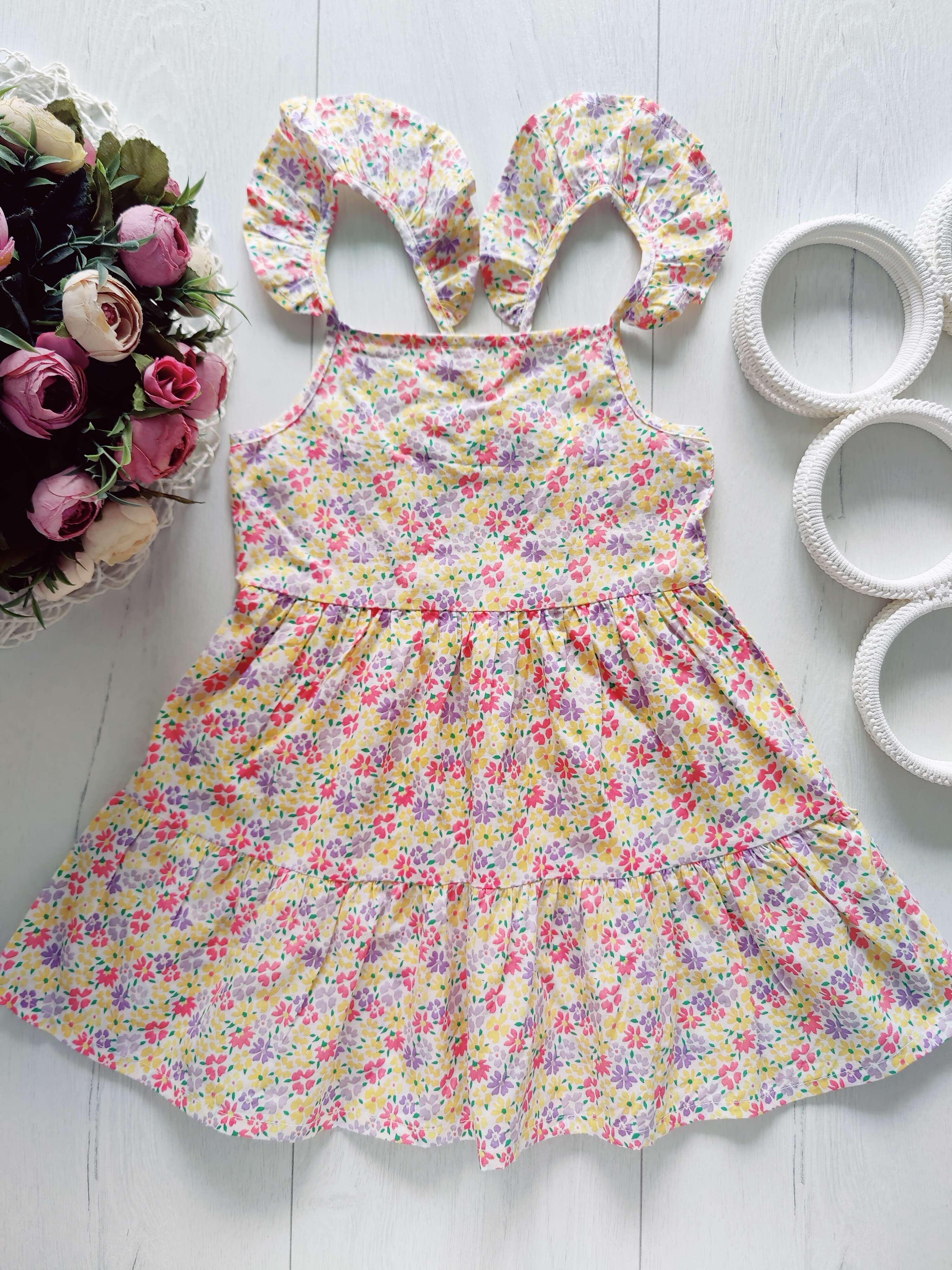 2,3 роки, зріст 98 Новий бавовняний сарафан