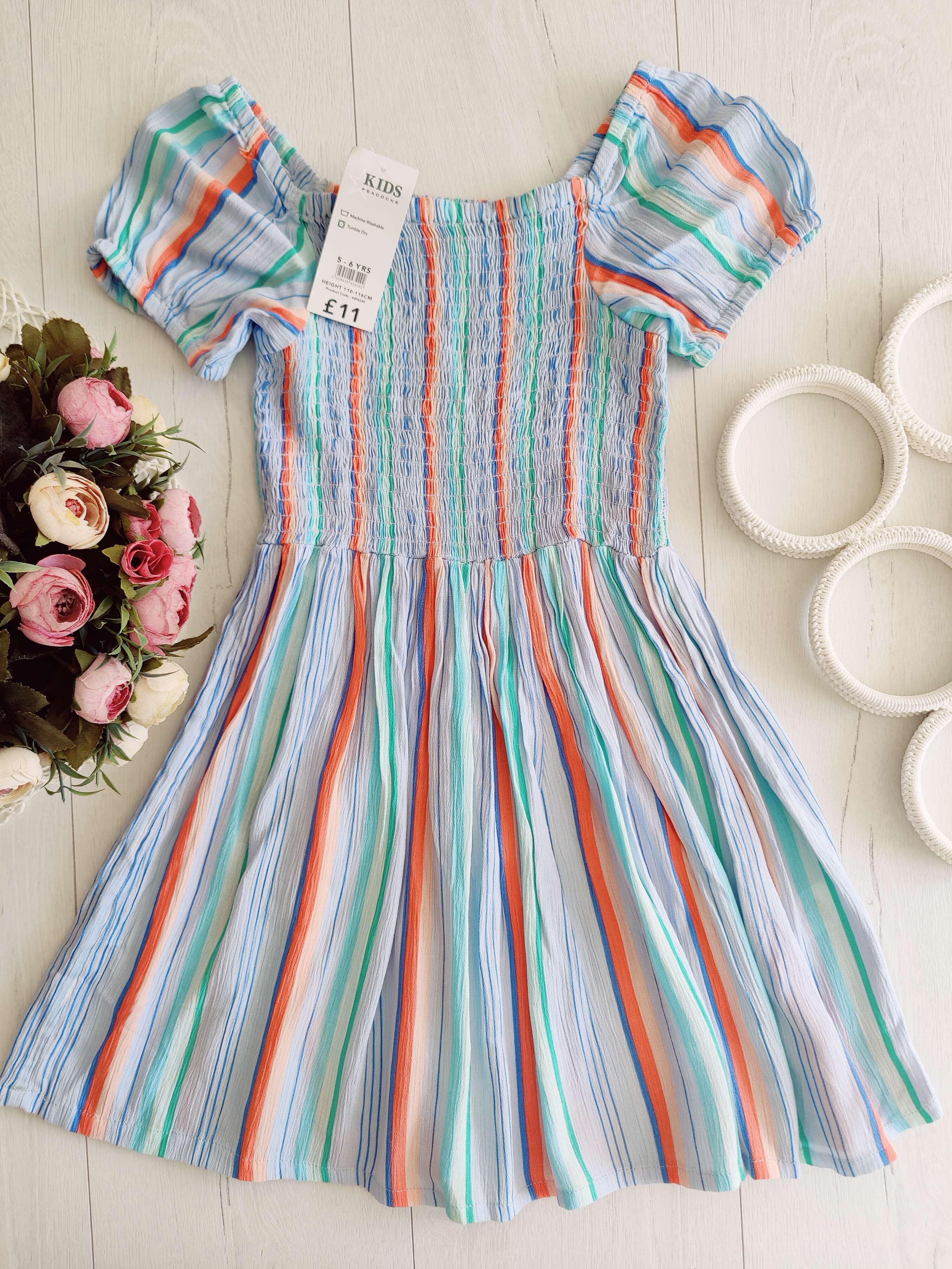 5,6 років, зріст 110,116 Нова сукня з візкози