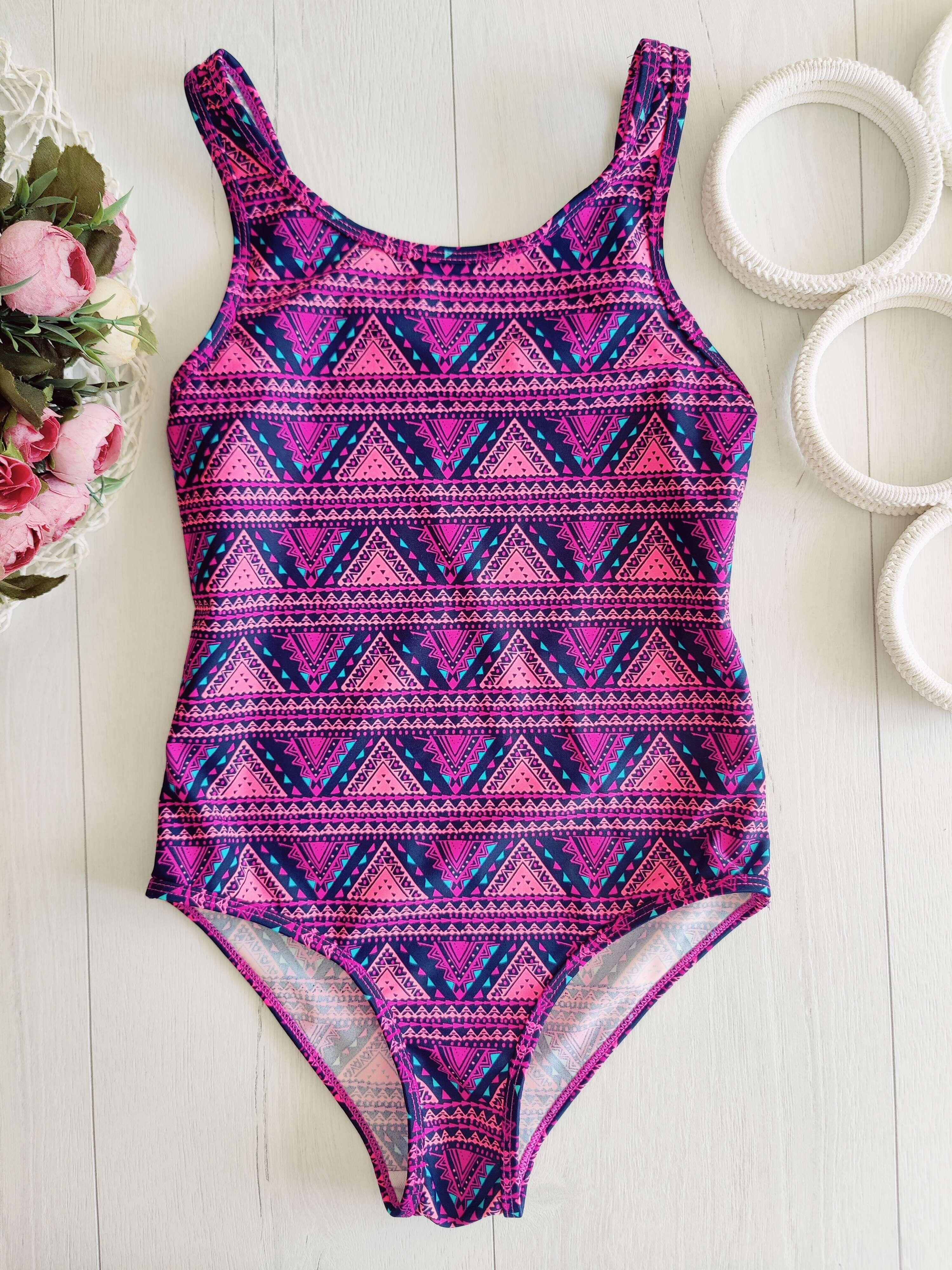 9,10 лет, рост 140 Детский купальник