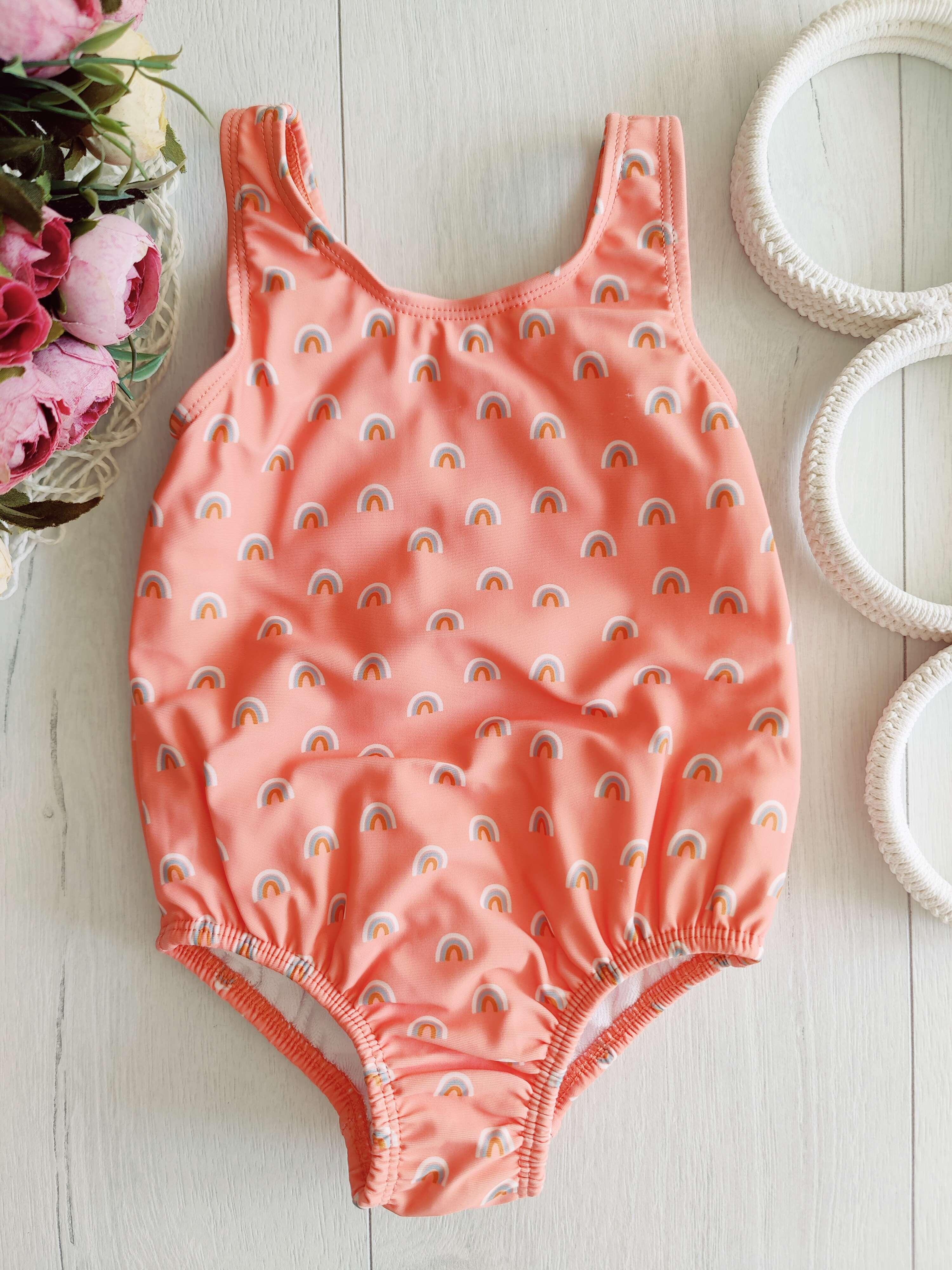 6,9 мес, рост 68,74 Купальник с памперсом