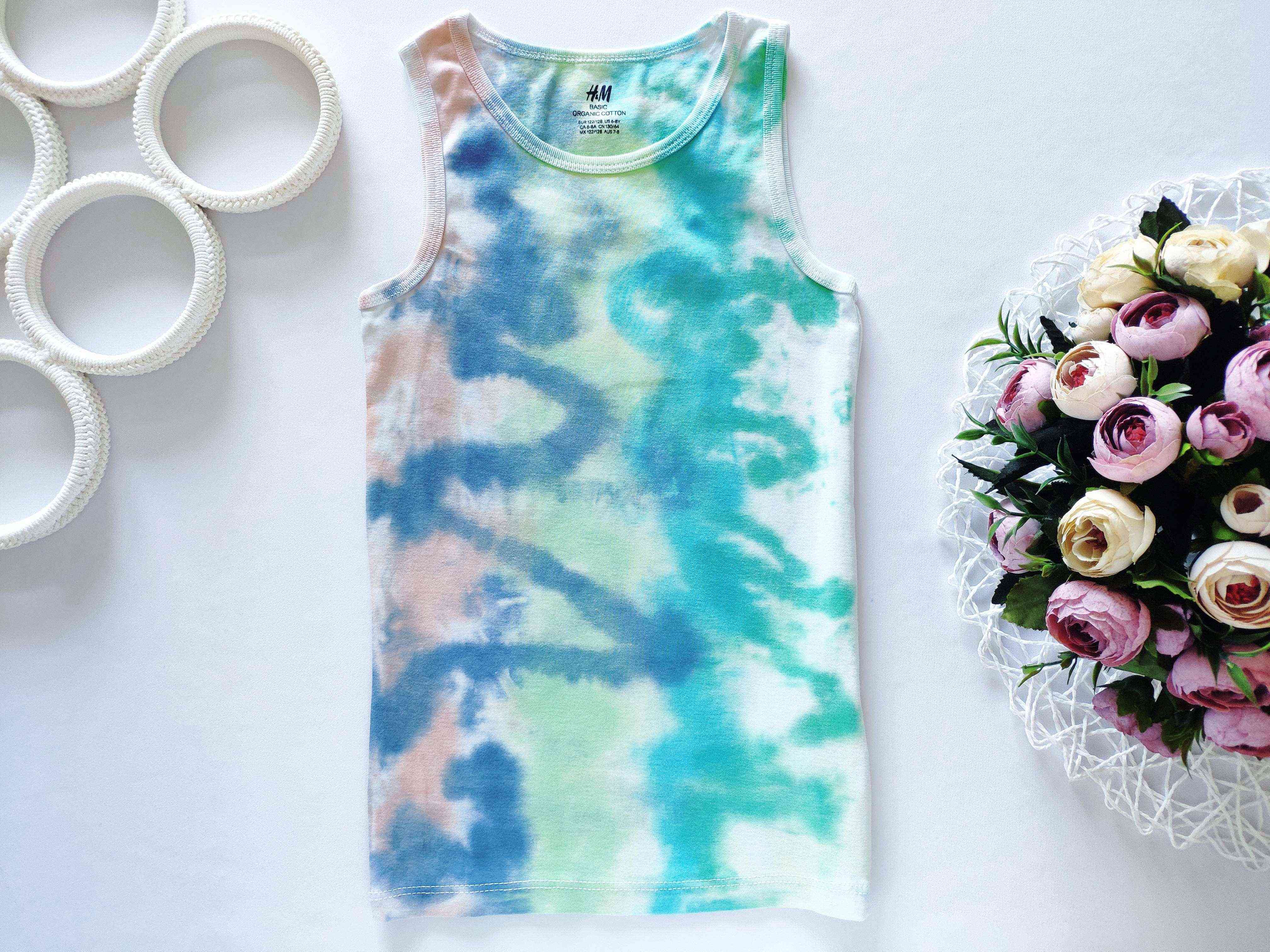 6-8 лет, рост 122\128 Майка унисекс