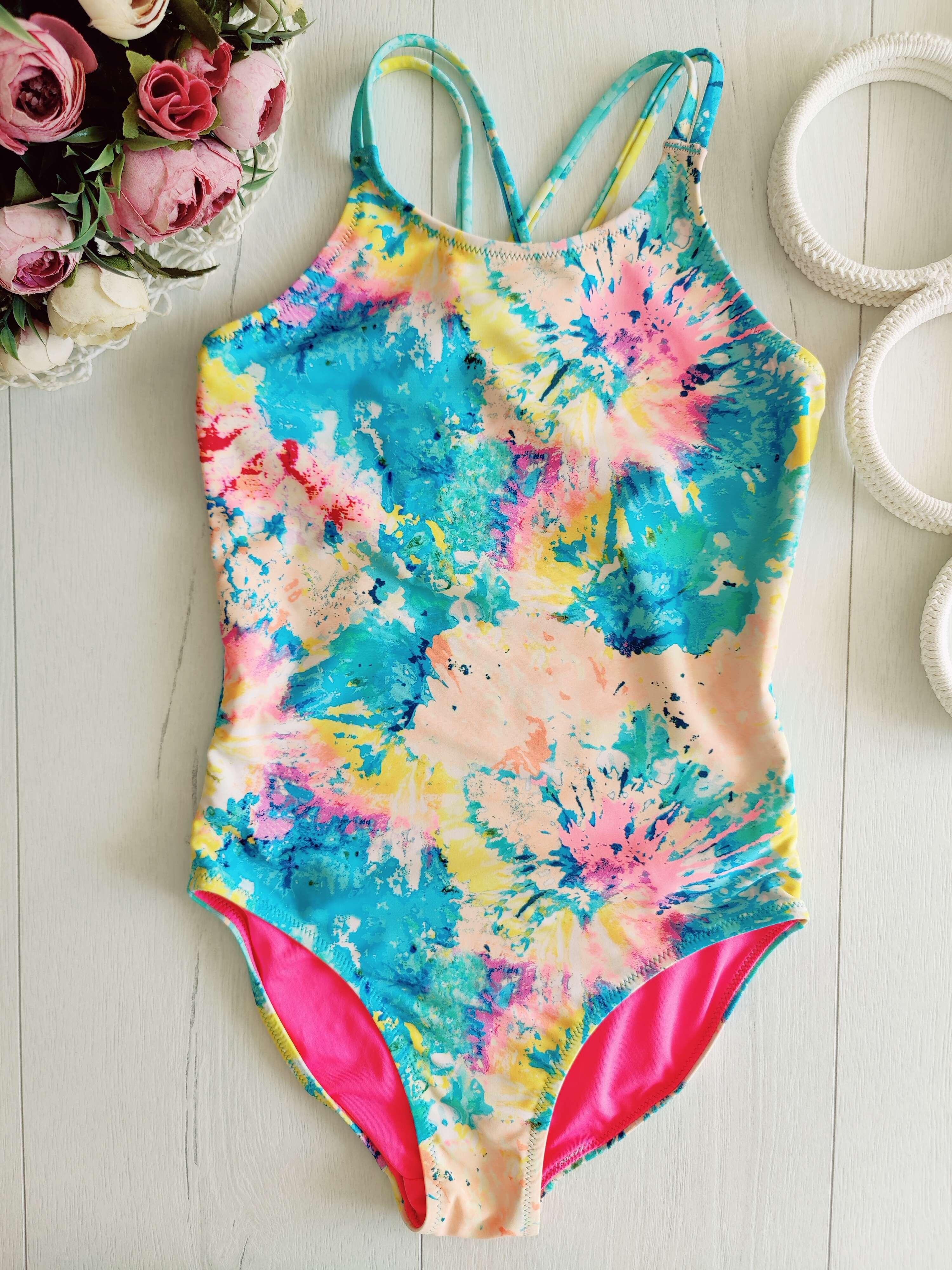 8 лет, рост 128 Детский купальник