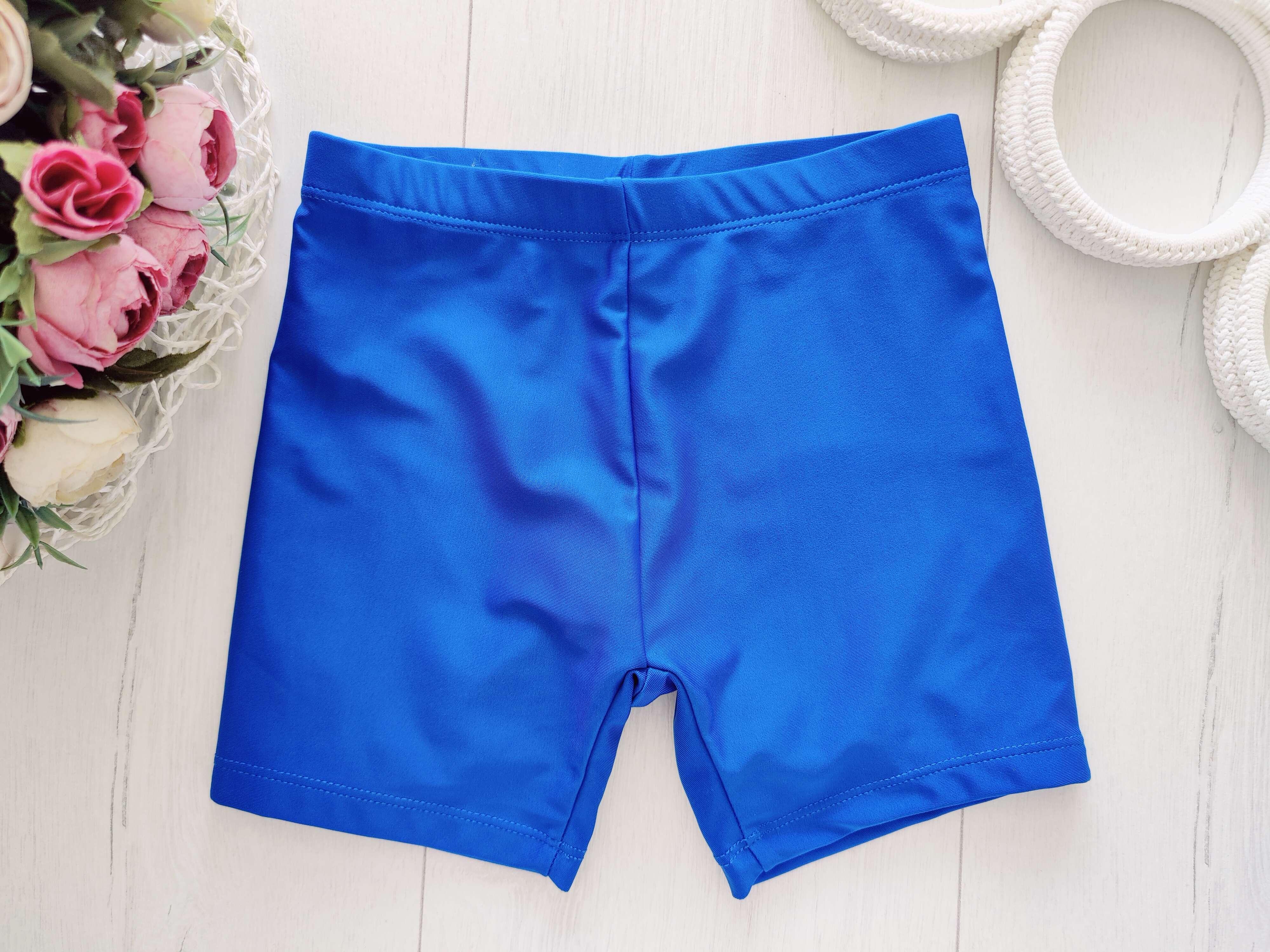 5,6 лет, рост 110,116 Синие плавки шортами