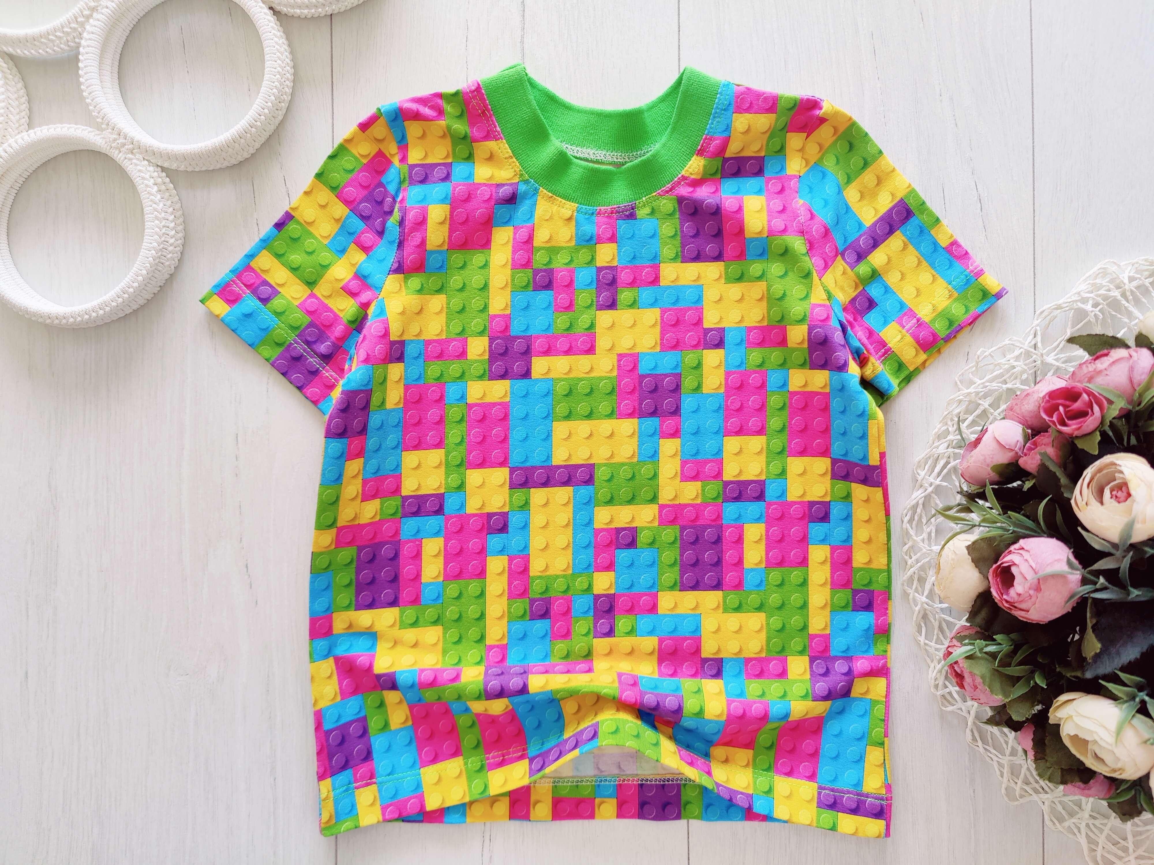 3,4 роки, зріст 98,104 Футболка лего