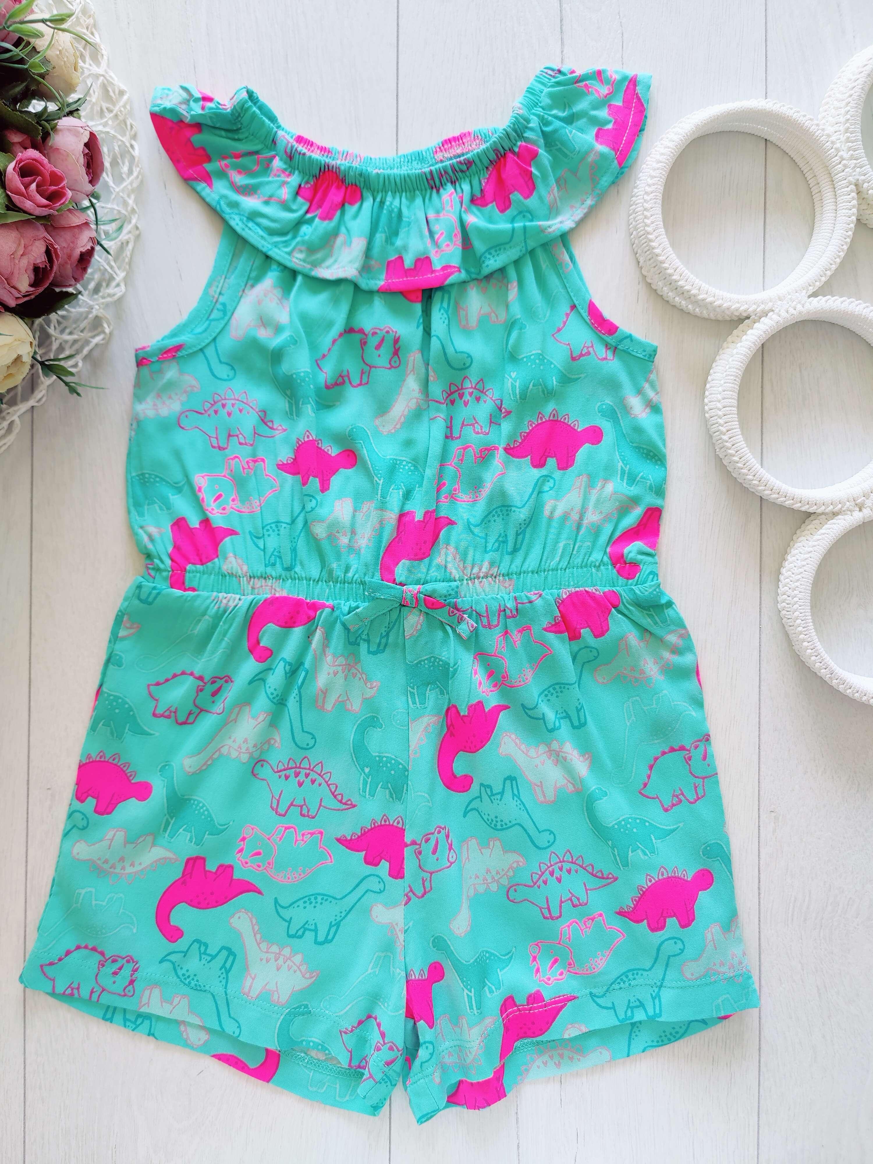 3,4 года, рост 98,104 Летний ромпер