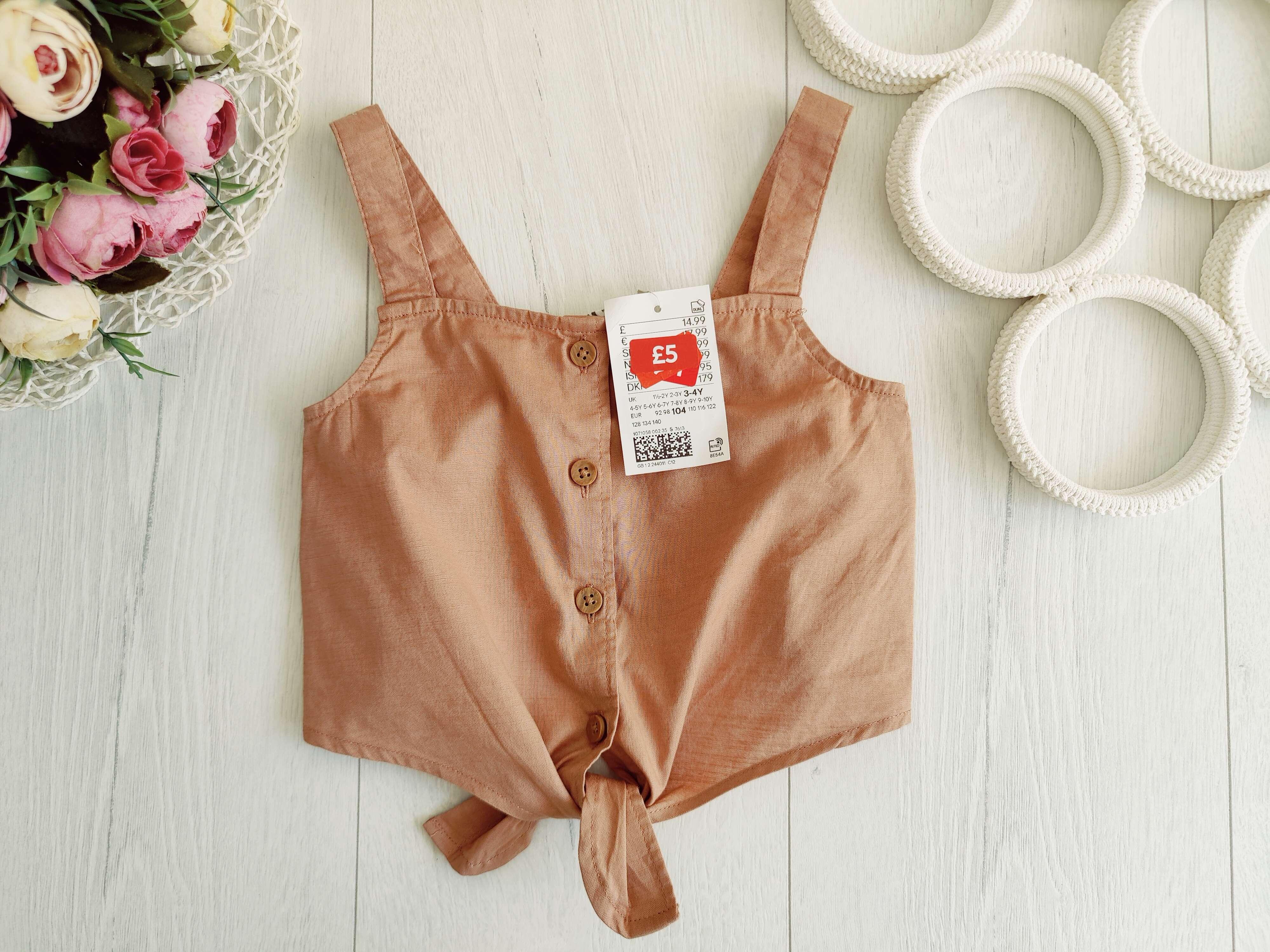 3,4 роки, зріст 104 Новий топ