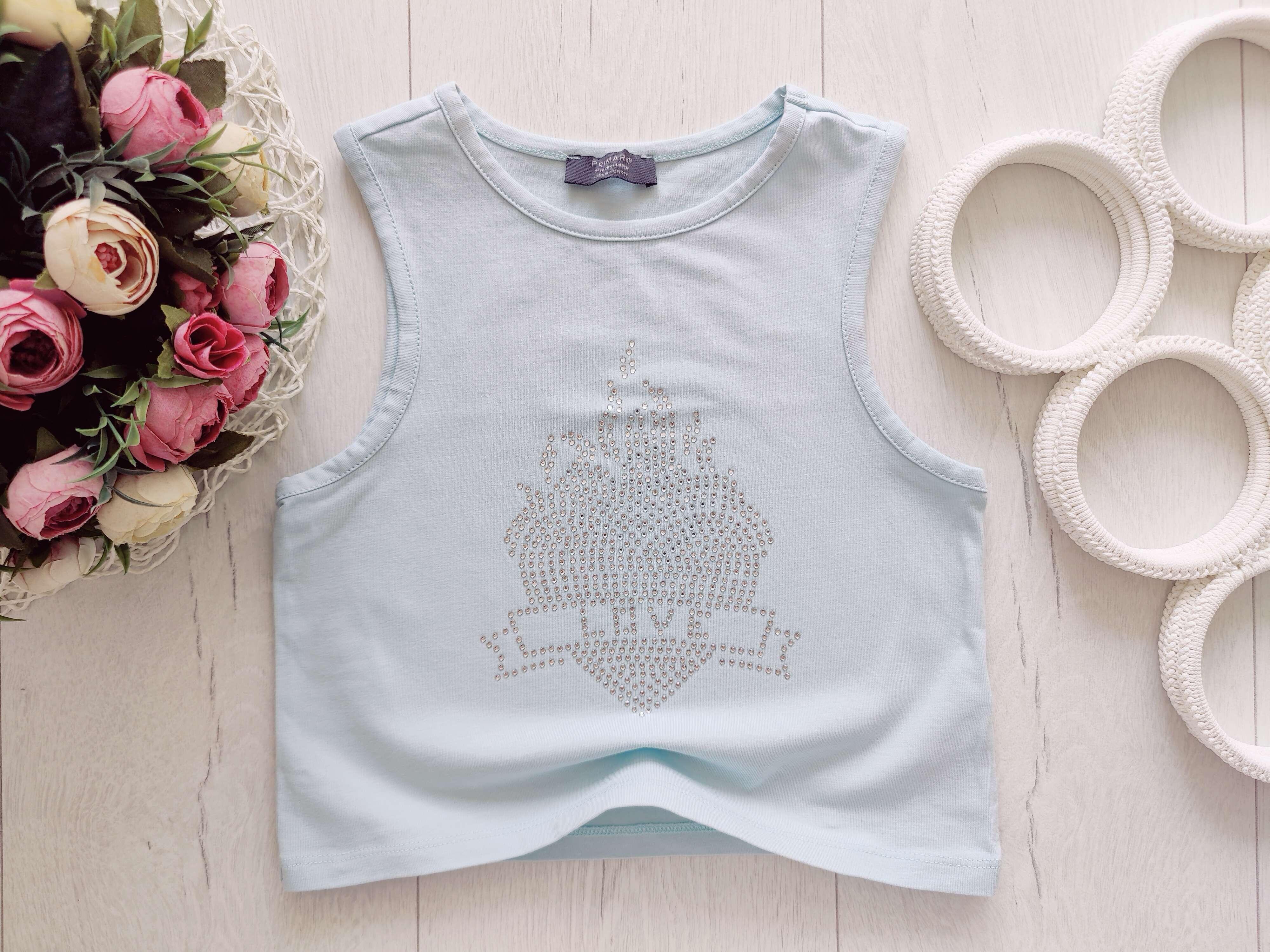 9,10 років, зріст 140 Блакитна майка