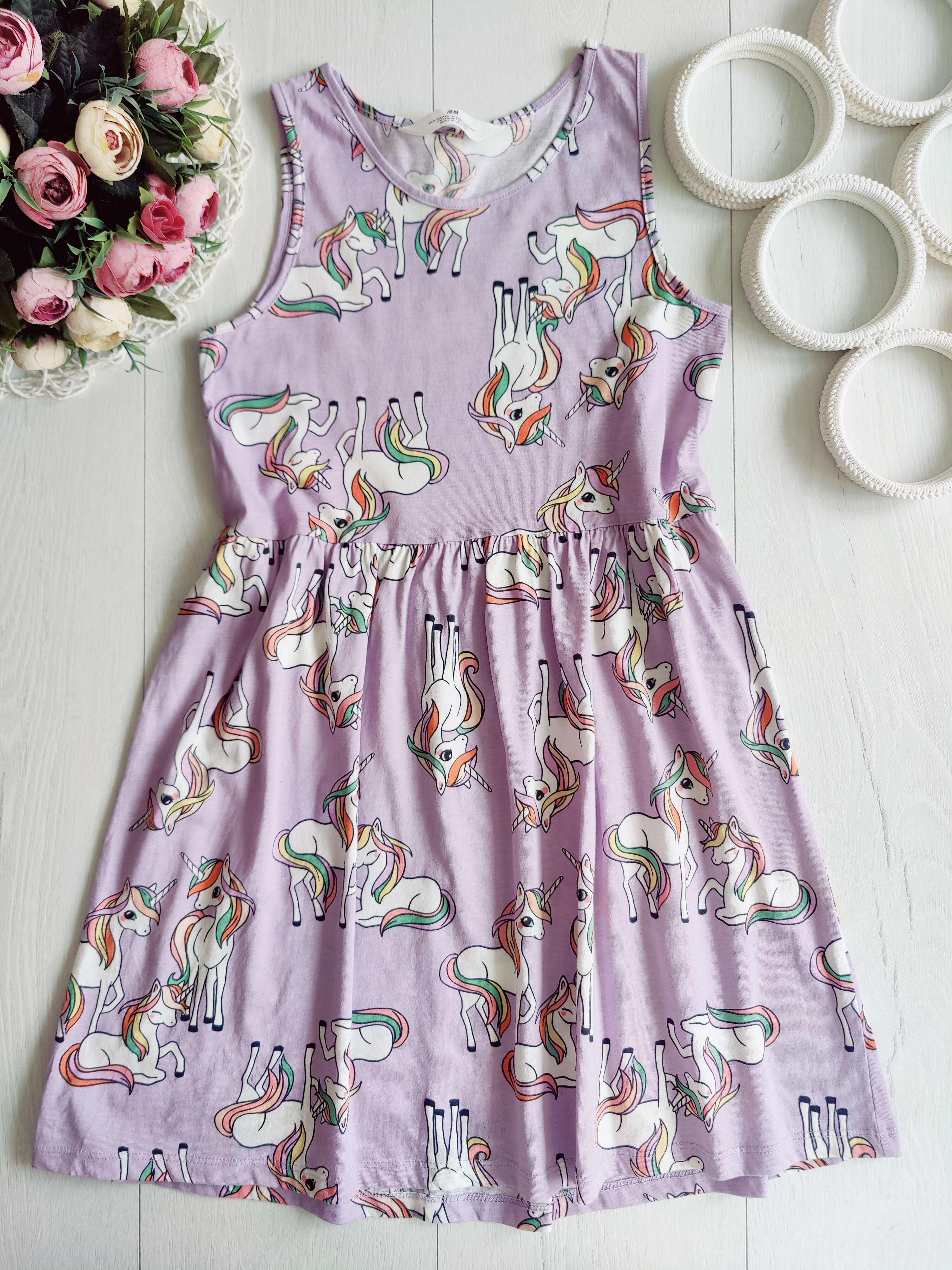 8,10 лет, рост 140 Красивый летний сарафан