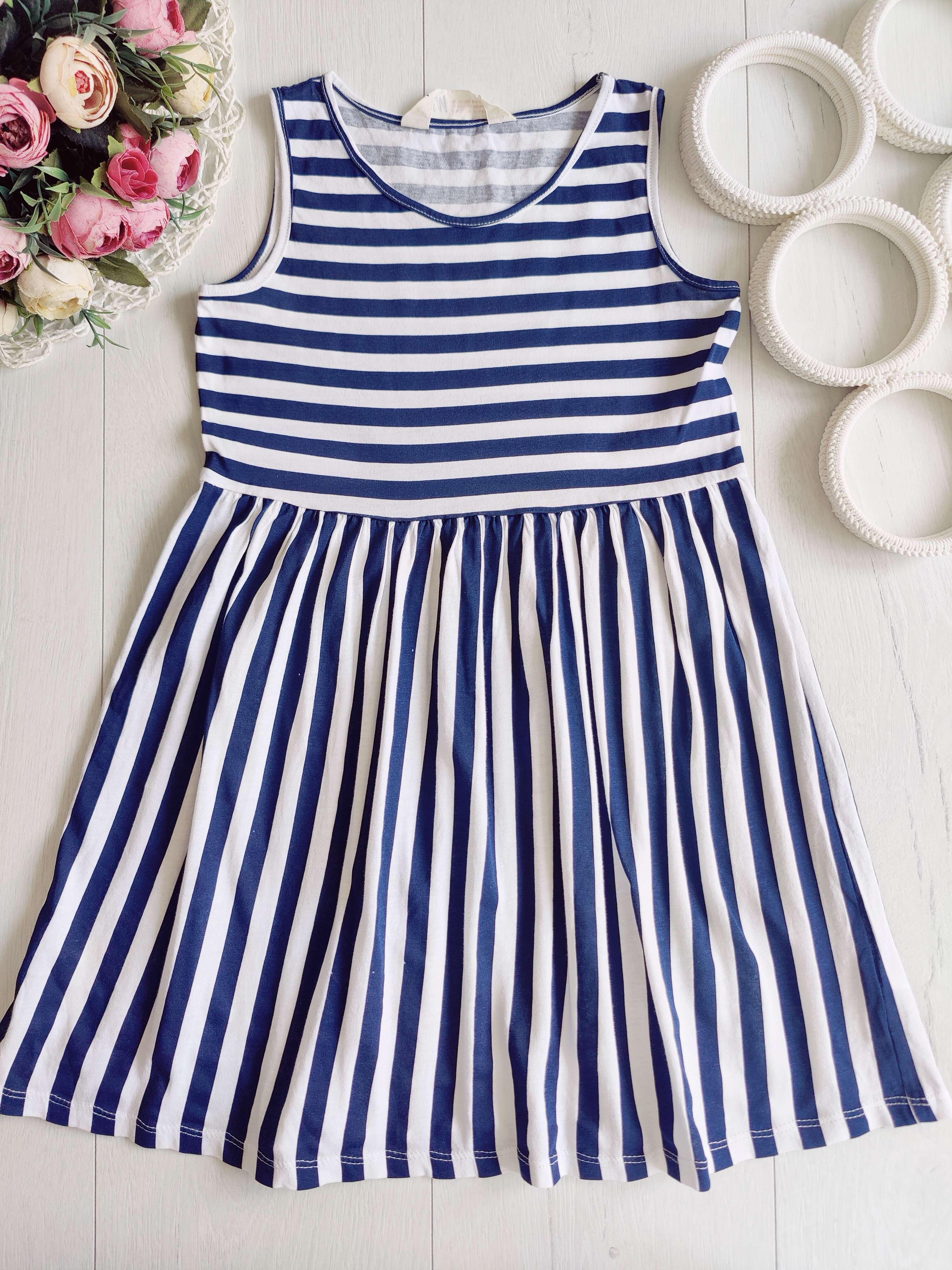 6,8 років, зріст 122,128 Сарафан у смужку