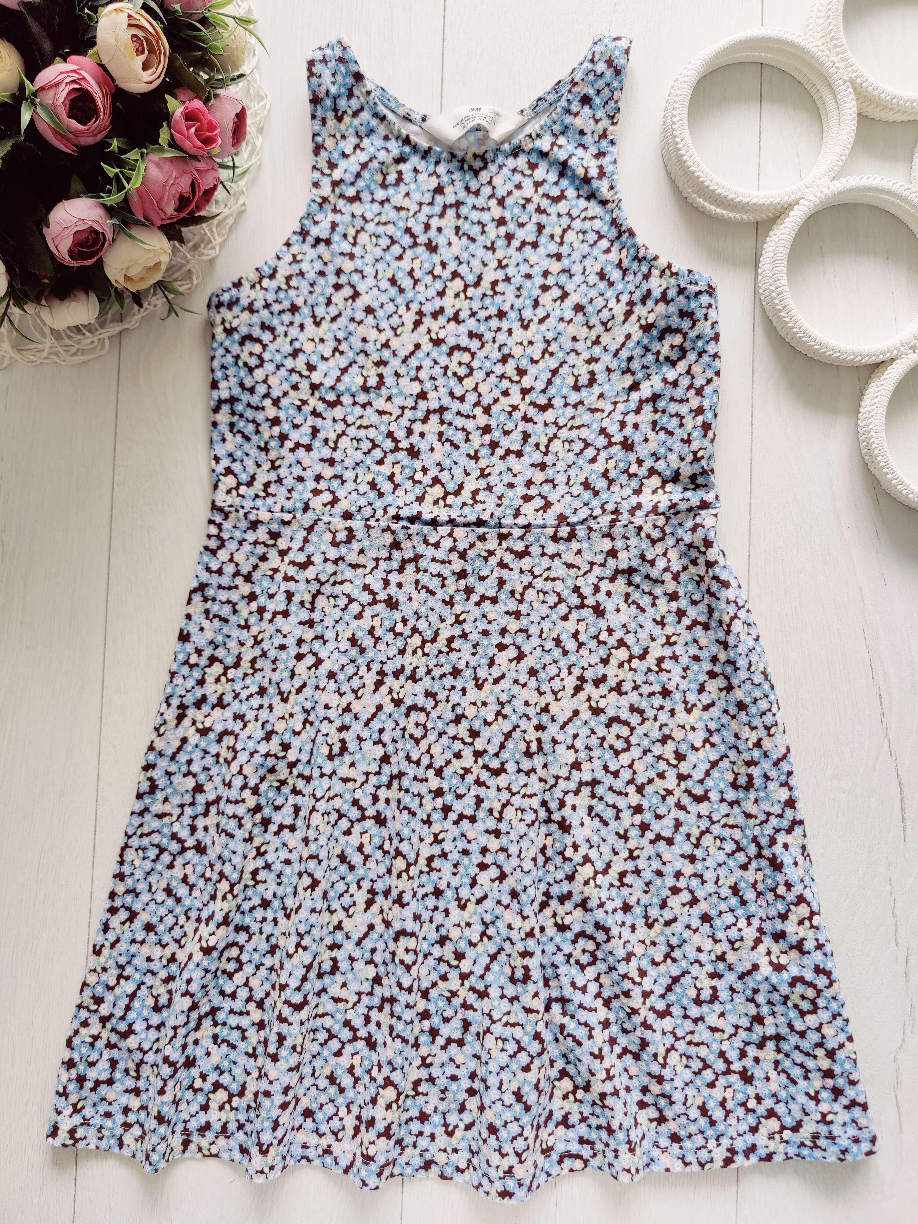 8,10 лет, рост 134,140 Красивый летний сарафан