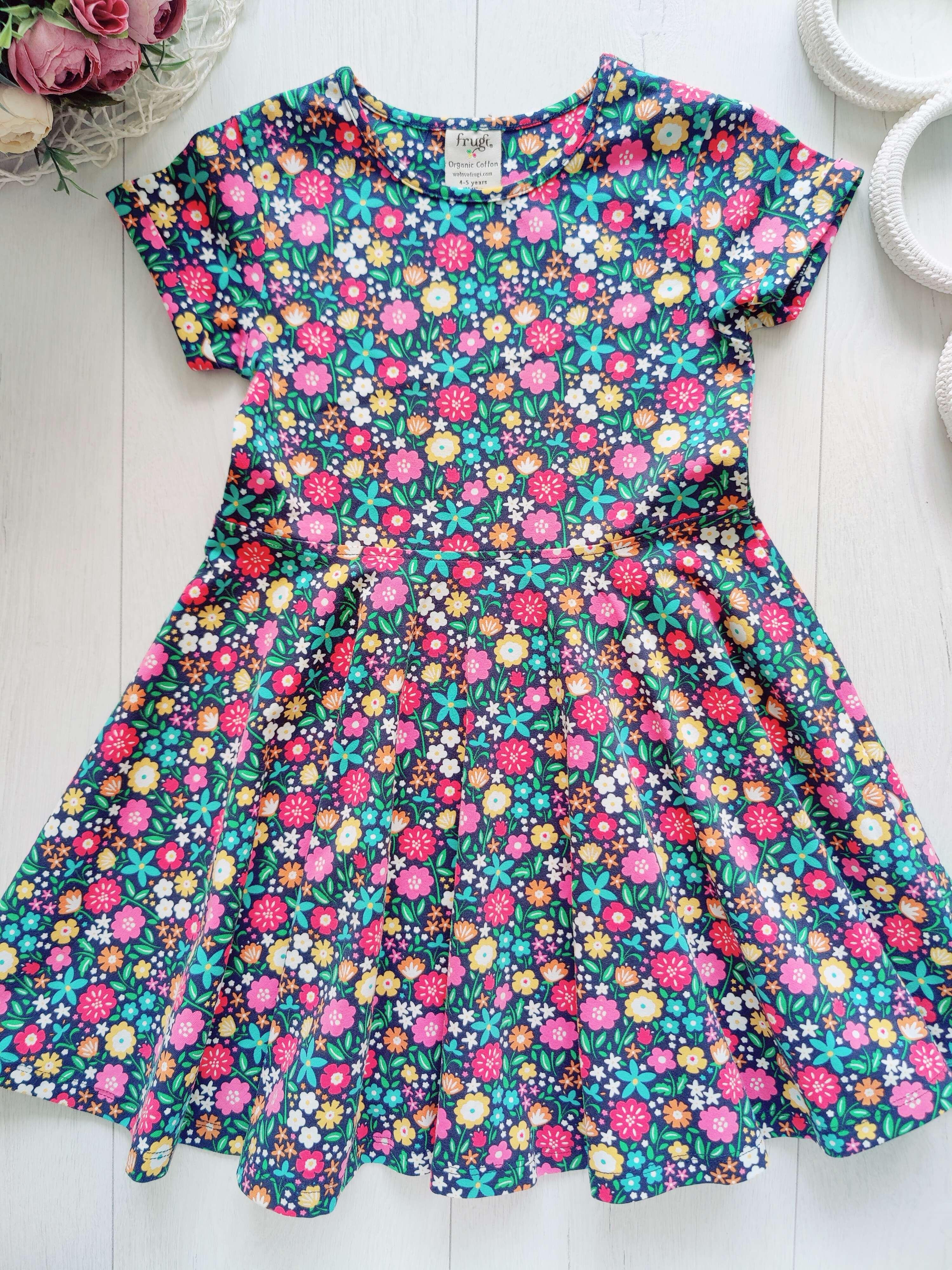 4,5 лет, рост 104,110 Платье летнее