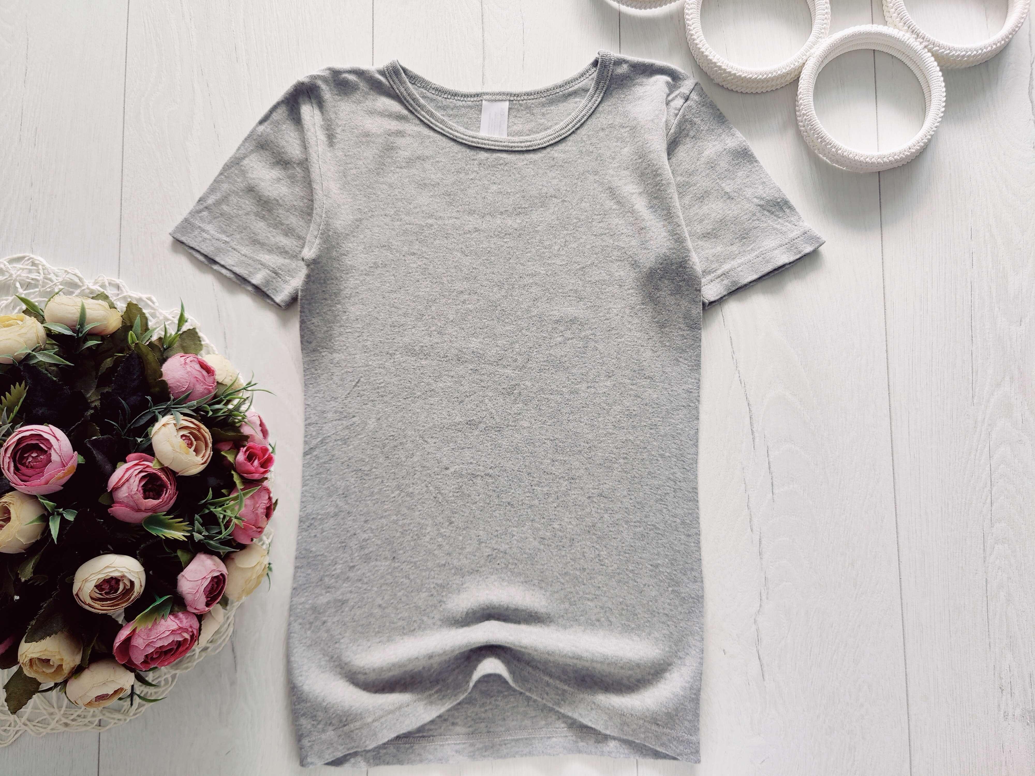 9,10 років, зріст 134,140 Сіра футболка