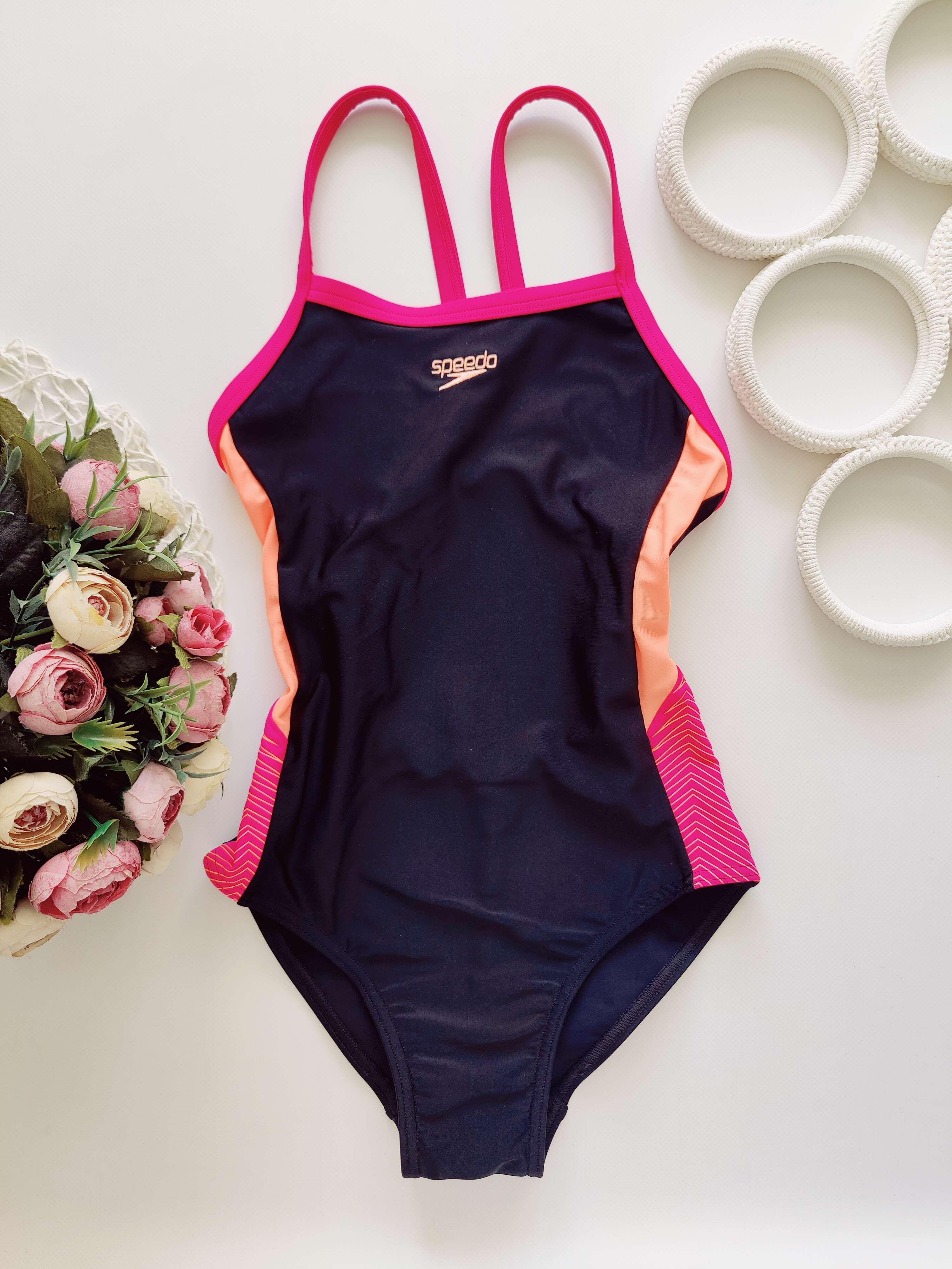 11,12 лет, рост 152 Детский спортивный купальник