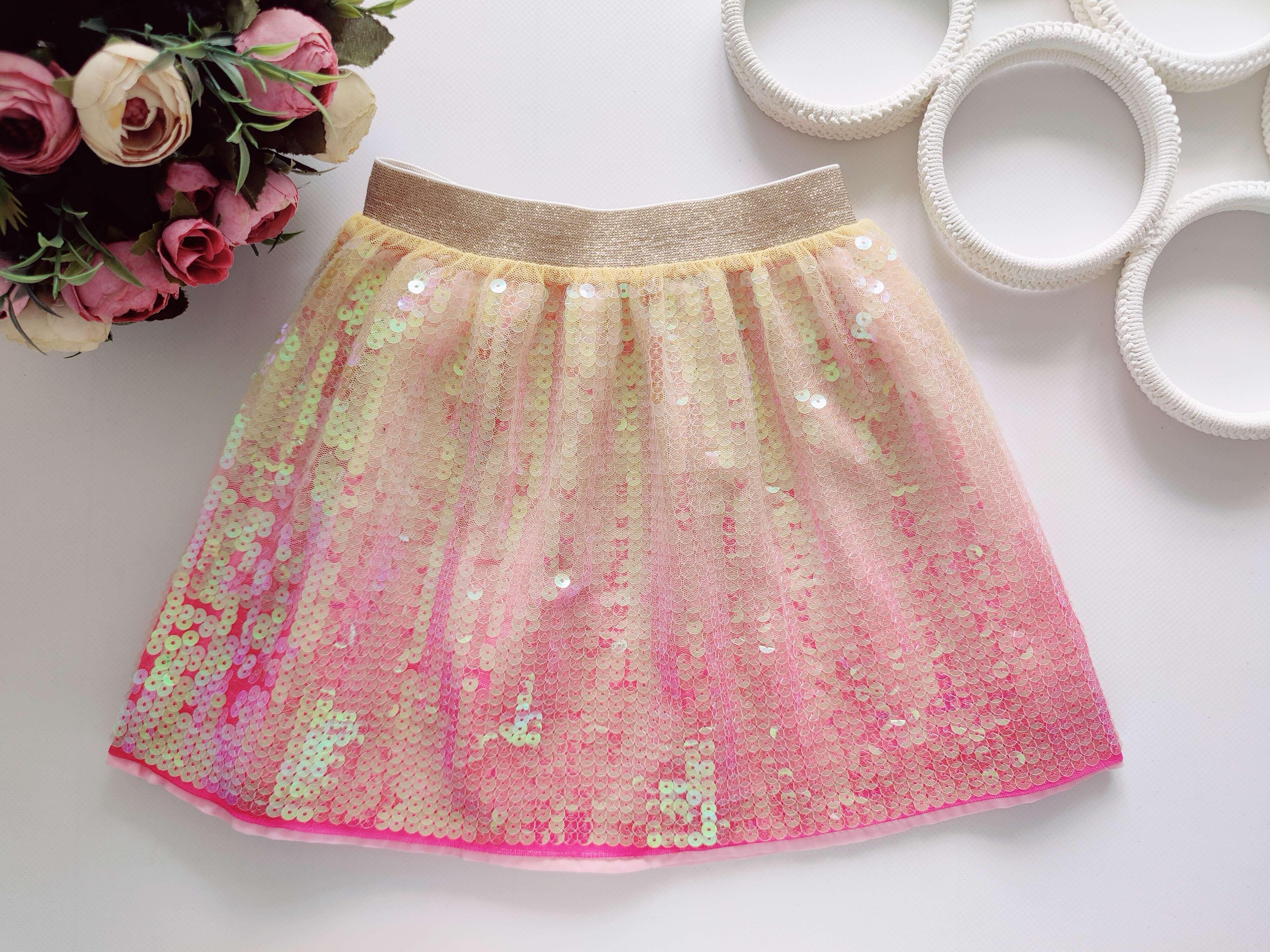 2,3 роки, зріст 98 Блискуча дитяча спідниця