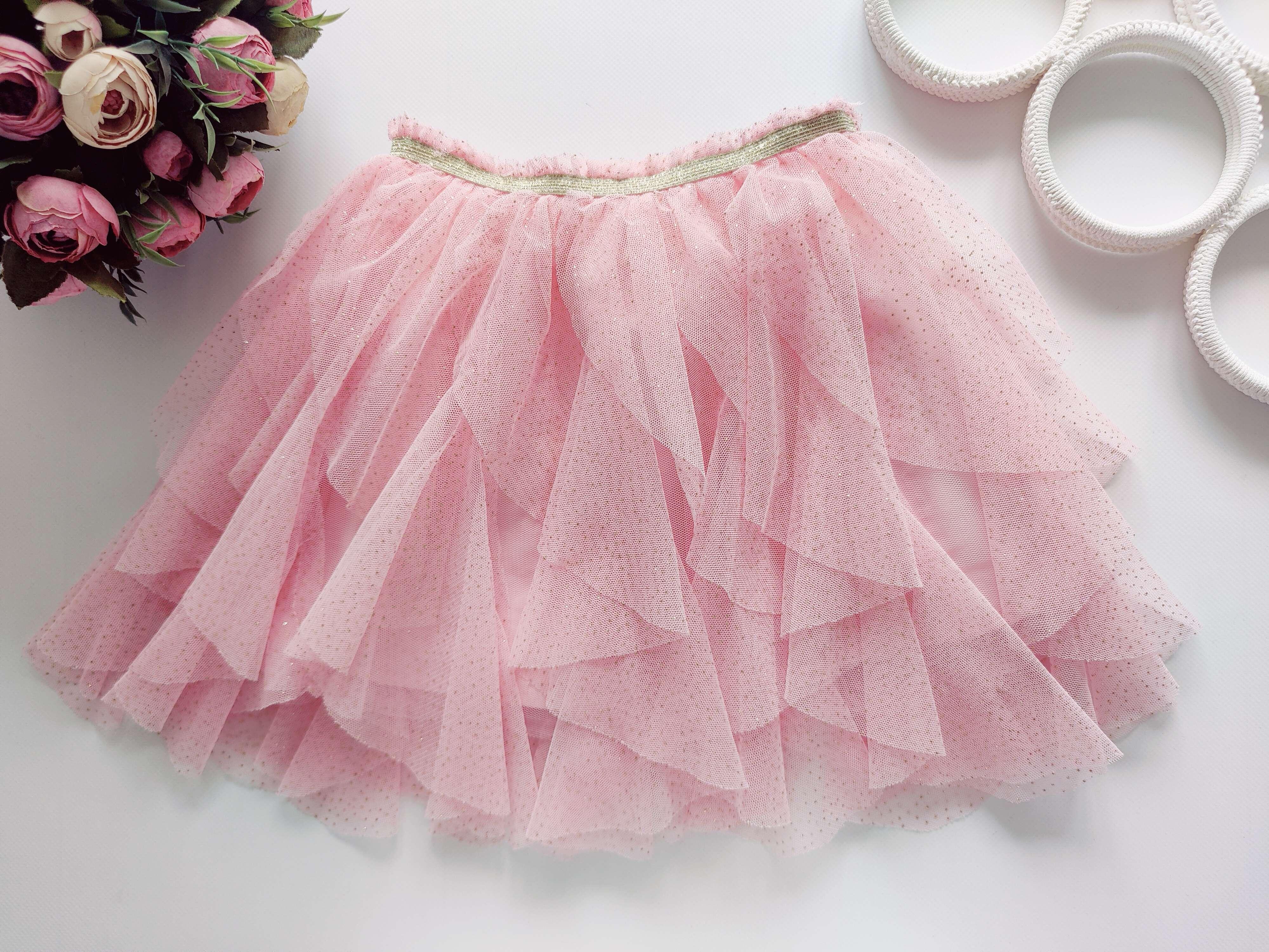 1,5,2 роки, зріст 86,92 Блискуча дитяча спідниця фатин