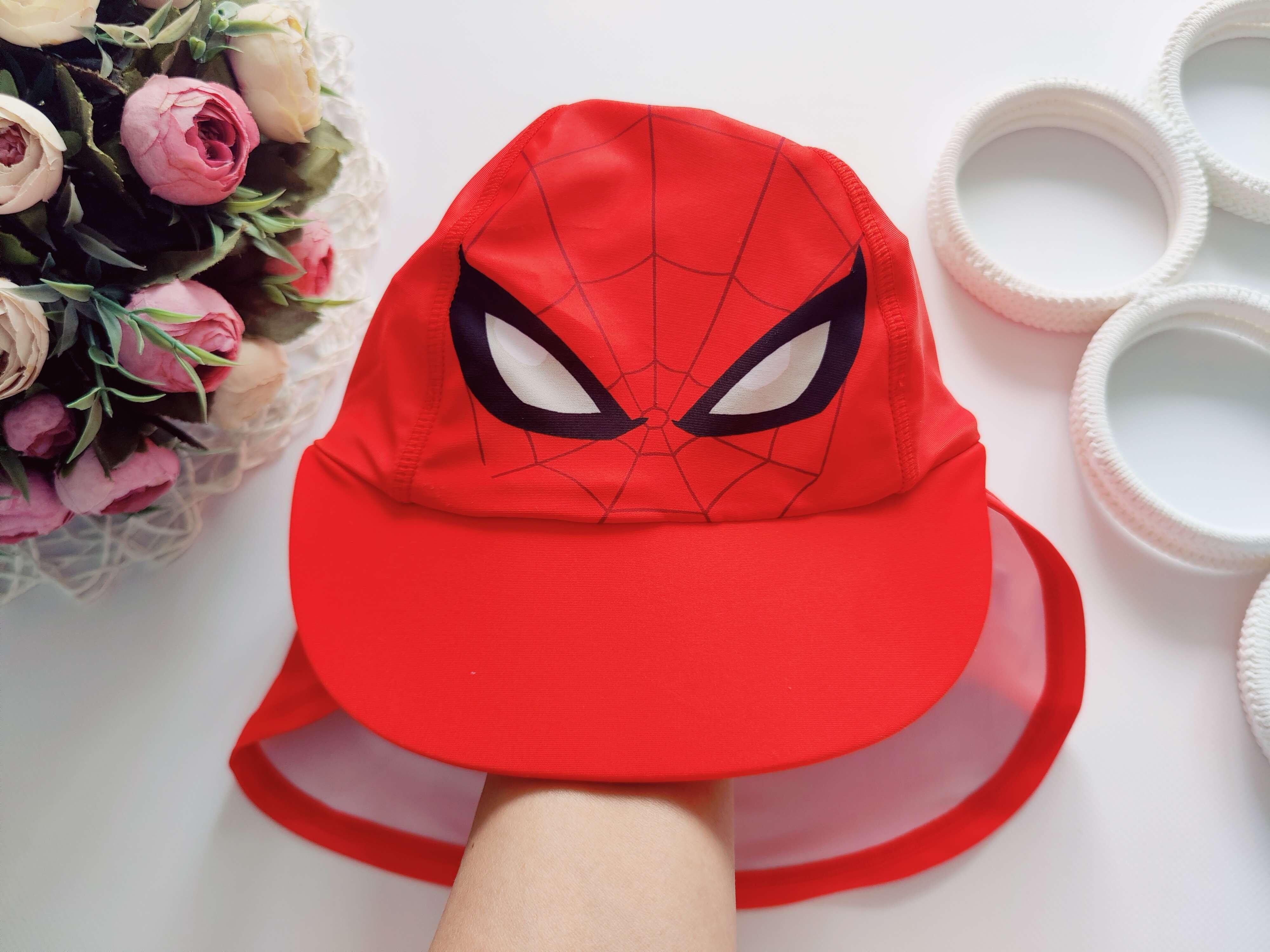 50 см+ тягнеться (2-3 роки) Пляжна кепка Спайдермен