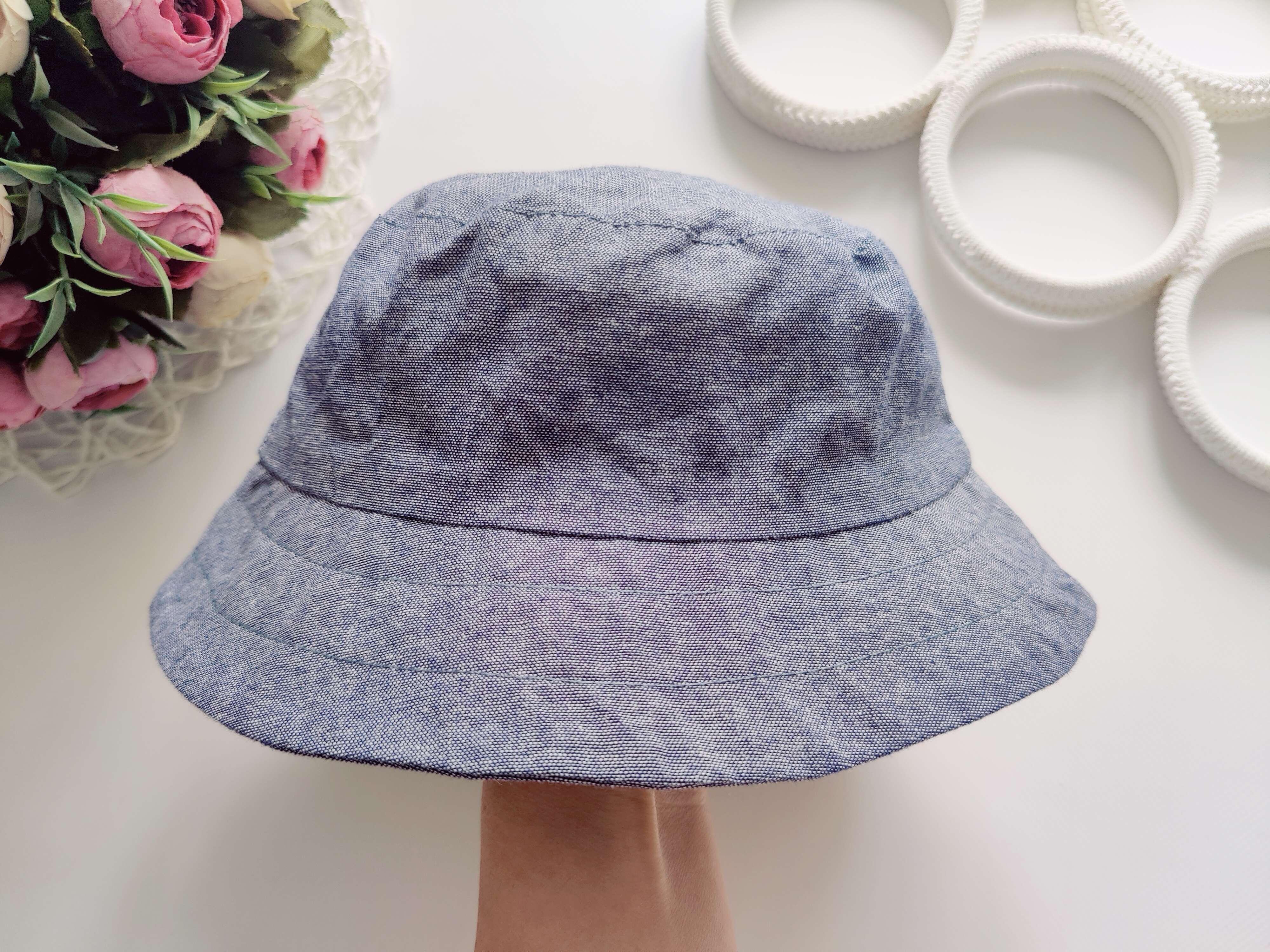 52 см (3-4 роки) Легка бавовняна панамка для хлопчика