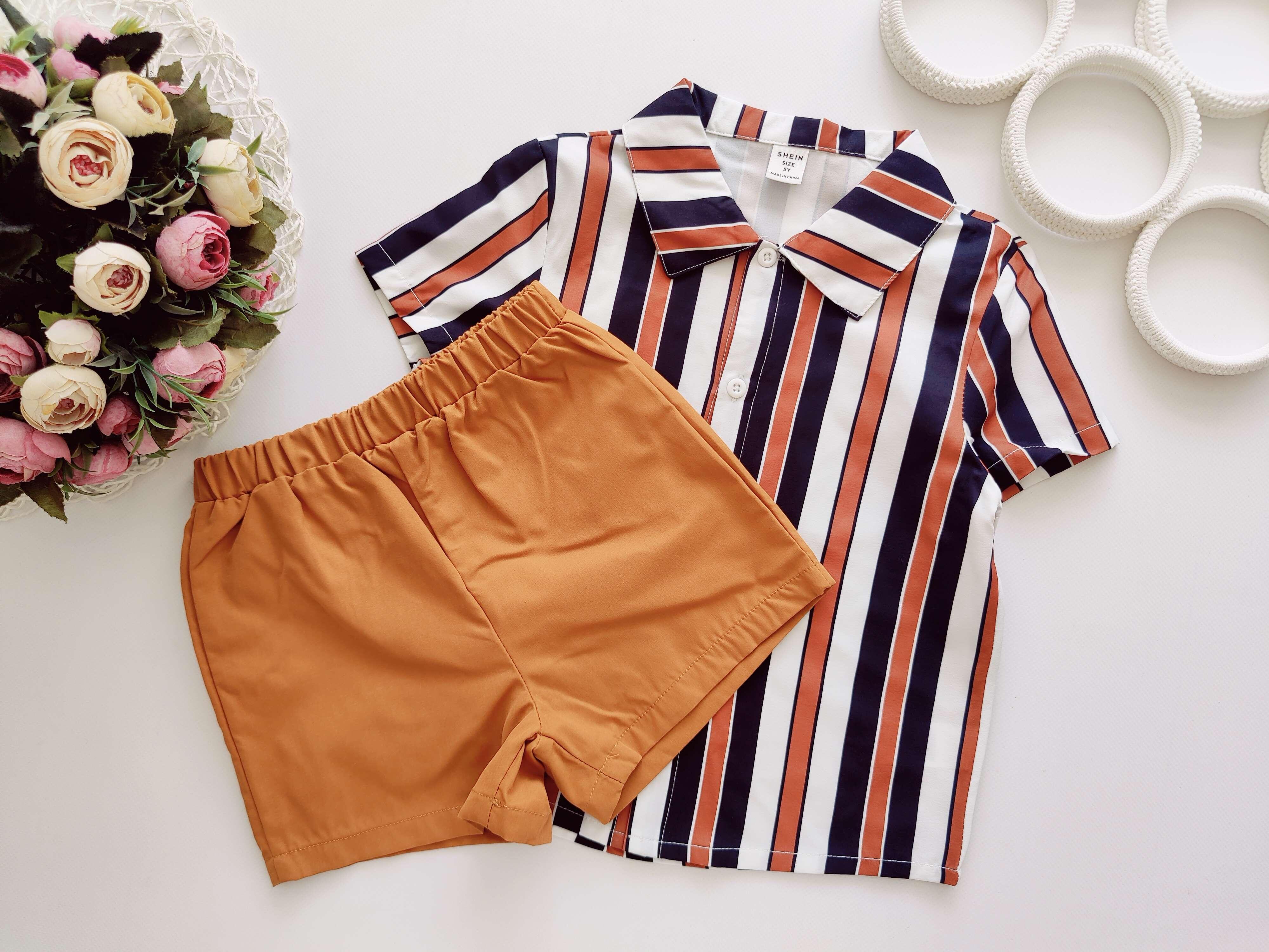 5 років, зріст 110 Сорочка з шортами, костюм літній