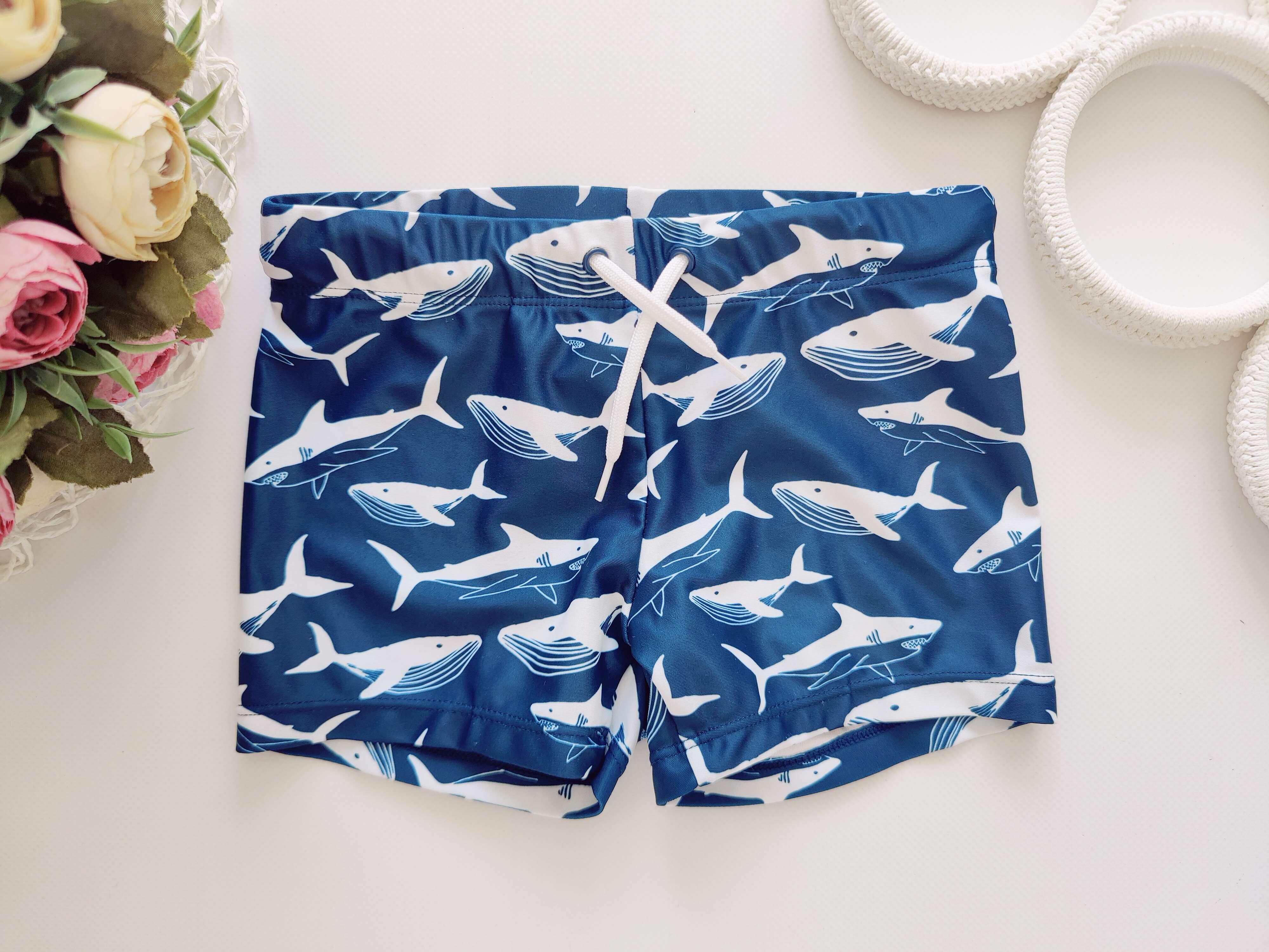 4-6 лет, рост 110,116 Плавки в акулах