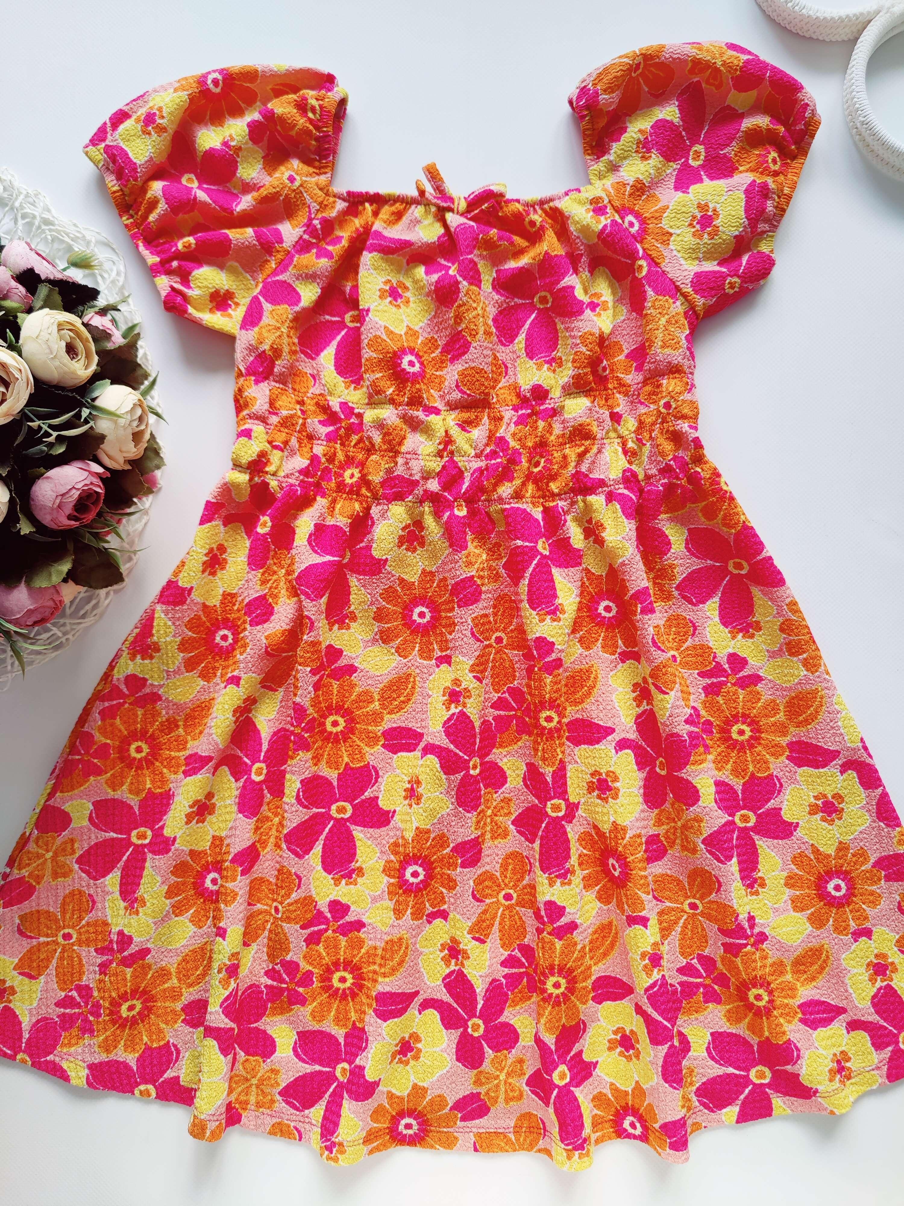 8,9 лет, рост 134 Платье для девочки