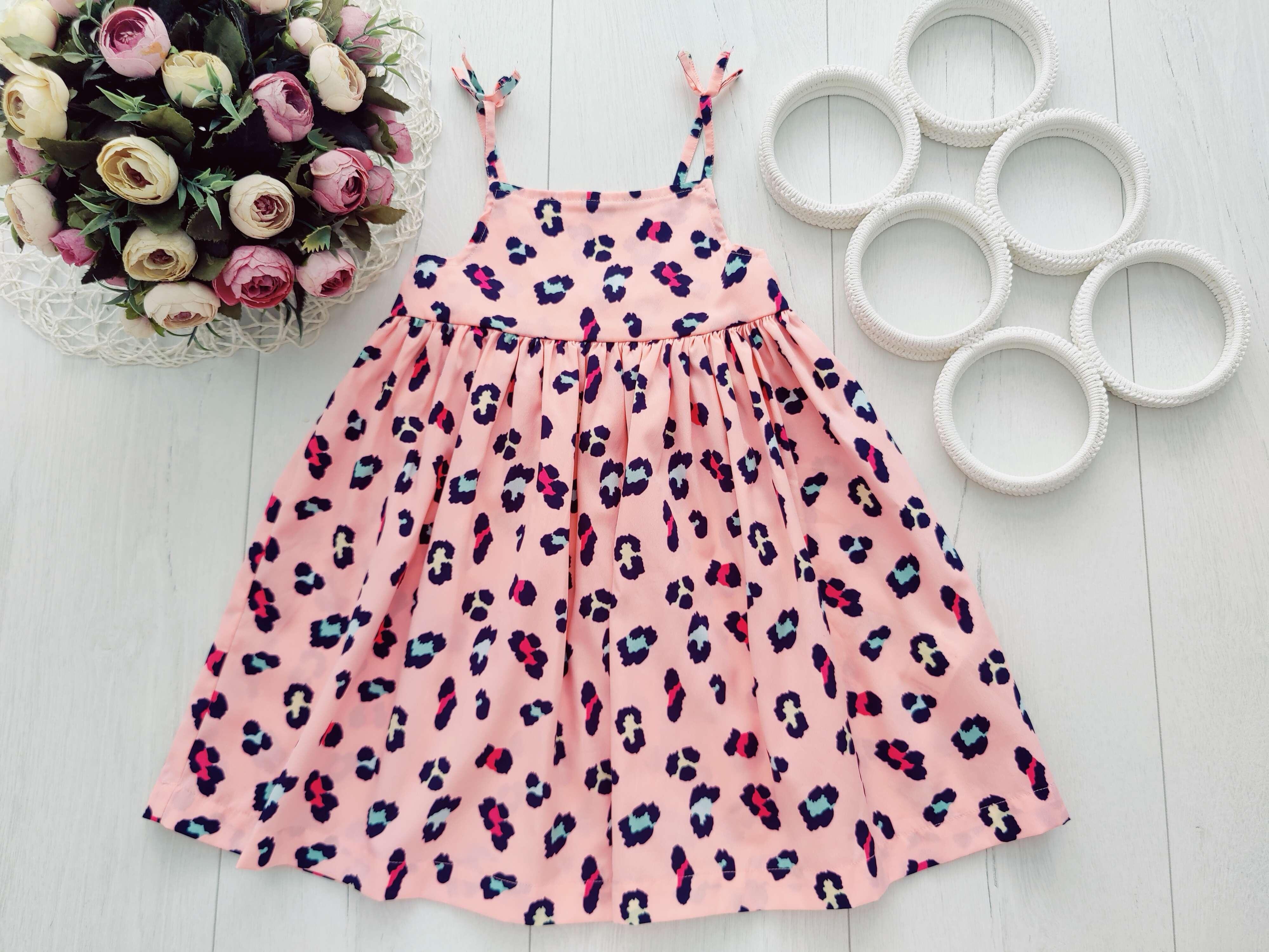 2,3 года, рост 98 Воздушный летний сарафан