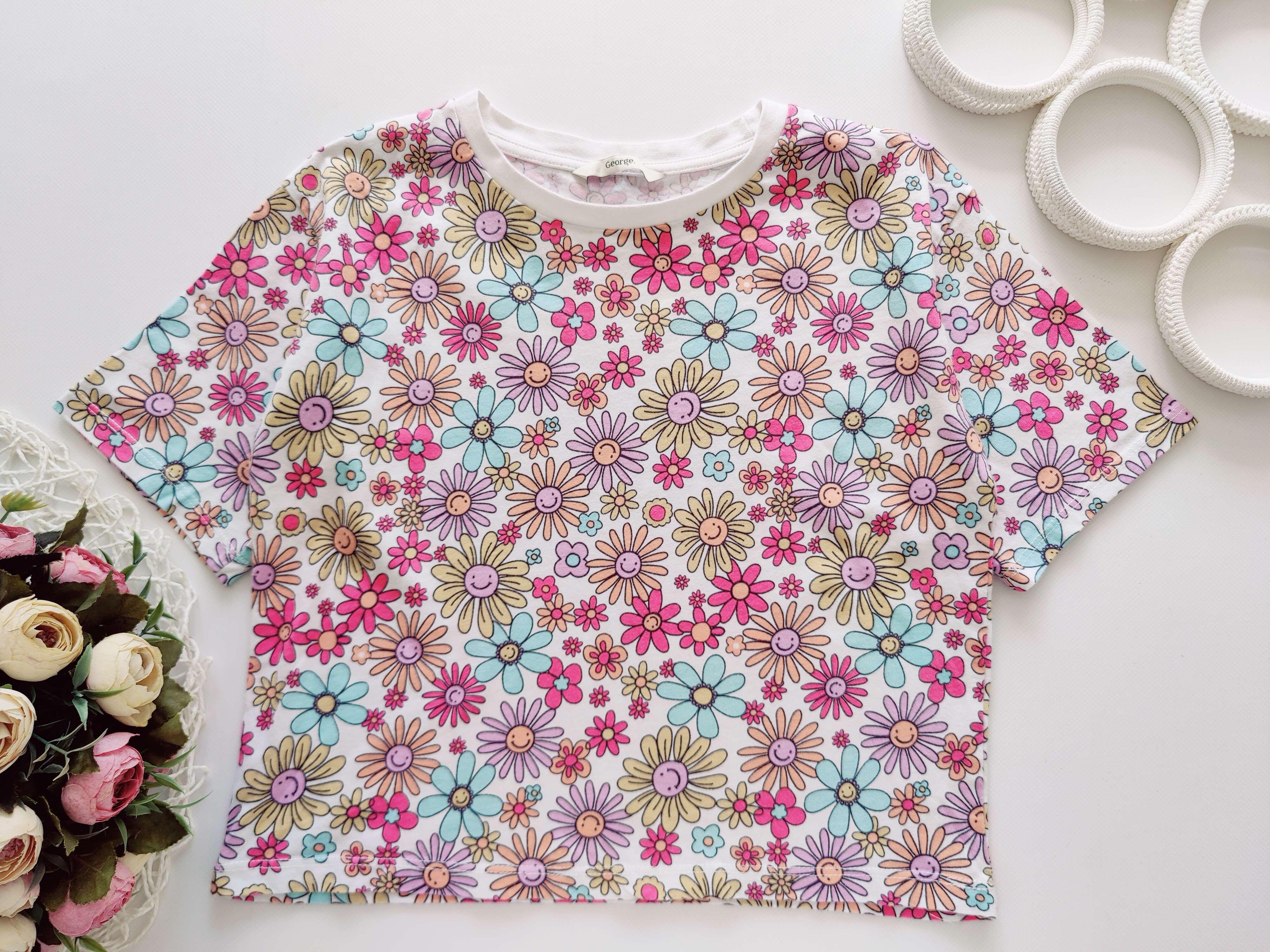 9,10 лет, рост 134,140 Футболка оверсайз