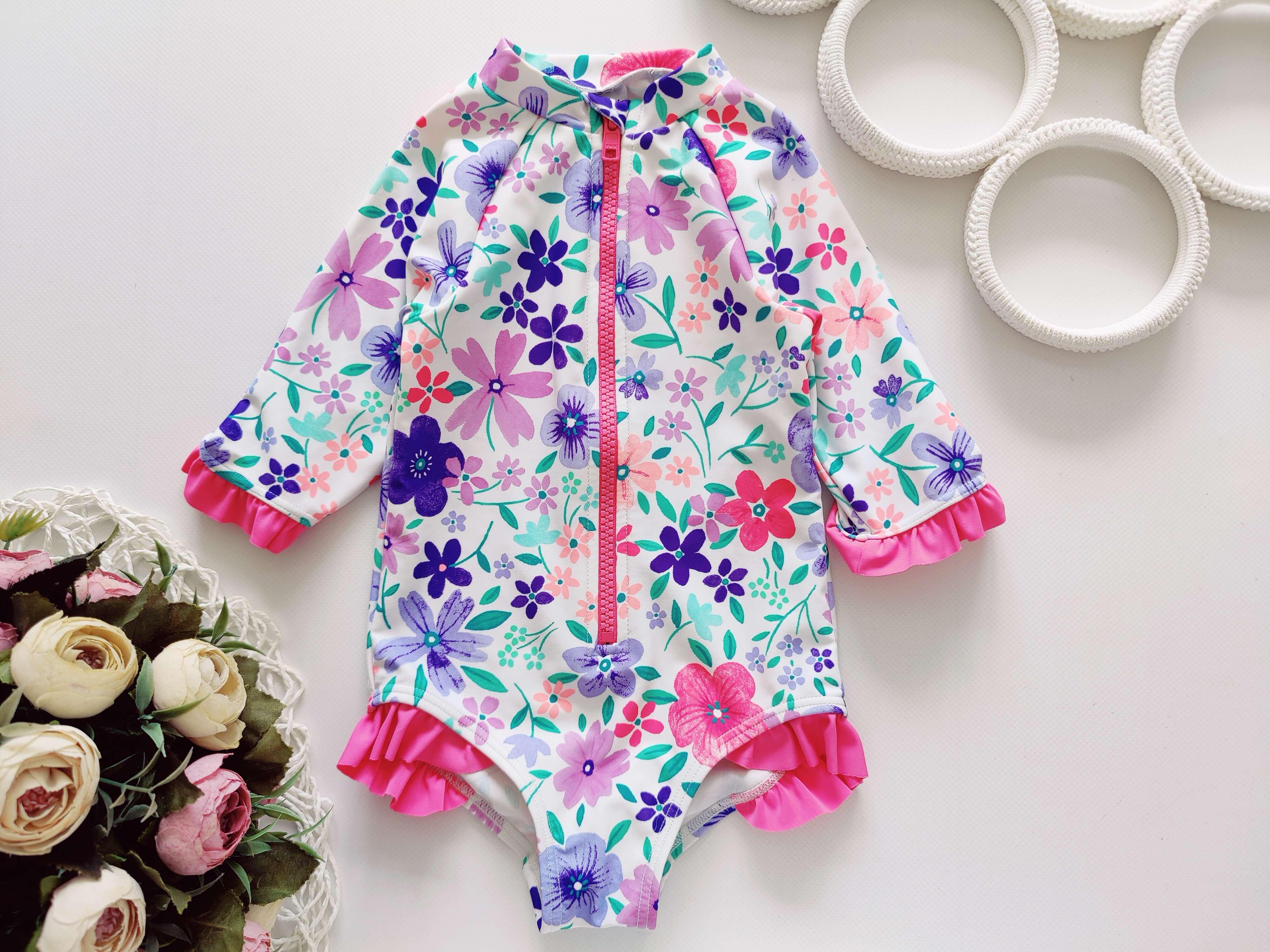 12,18 міс, зріст 80,86 Купальник із рукавами