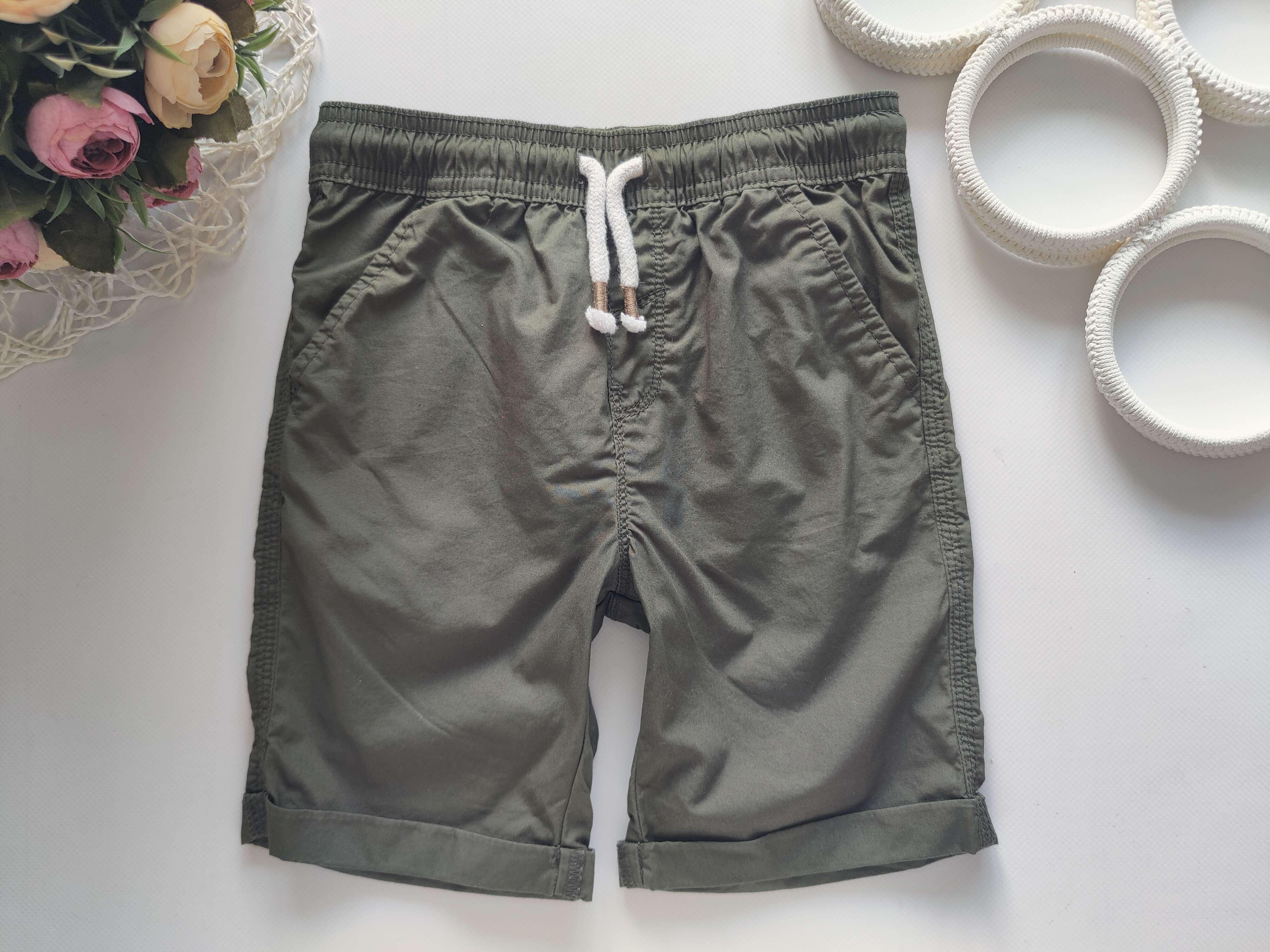 4,5 лет, рост 104,110 Шорты хаки