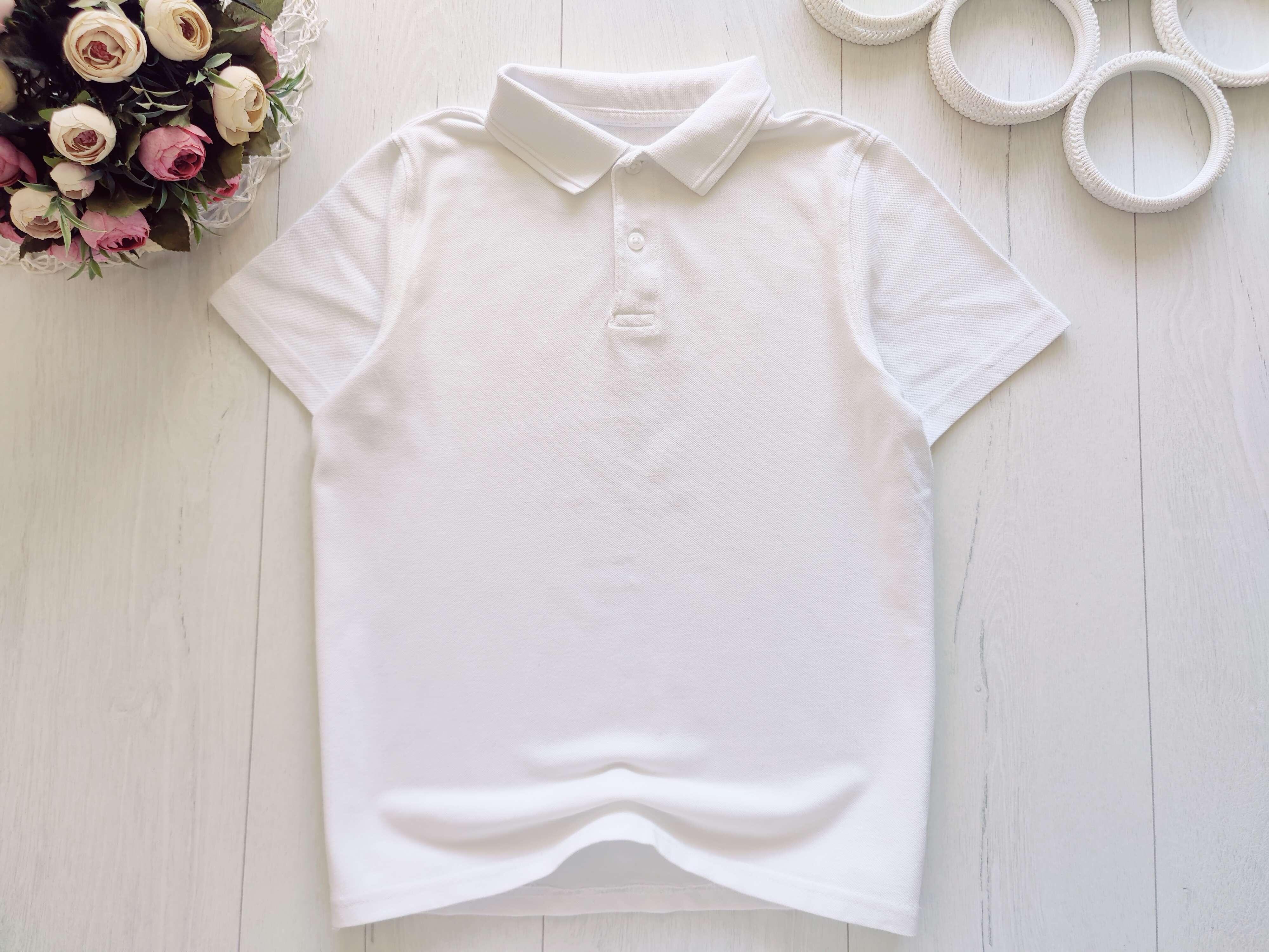 10,11 років, зріст 140,146 Біле поло