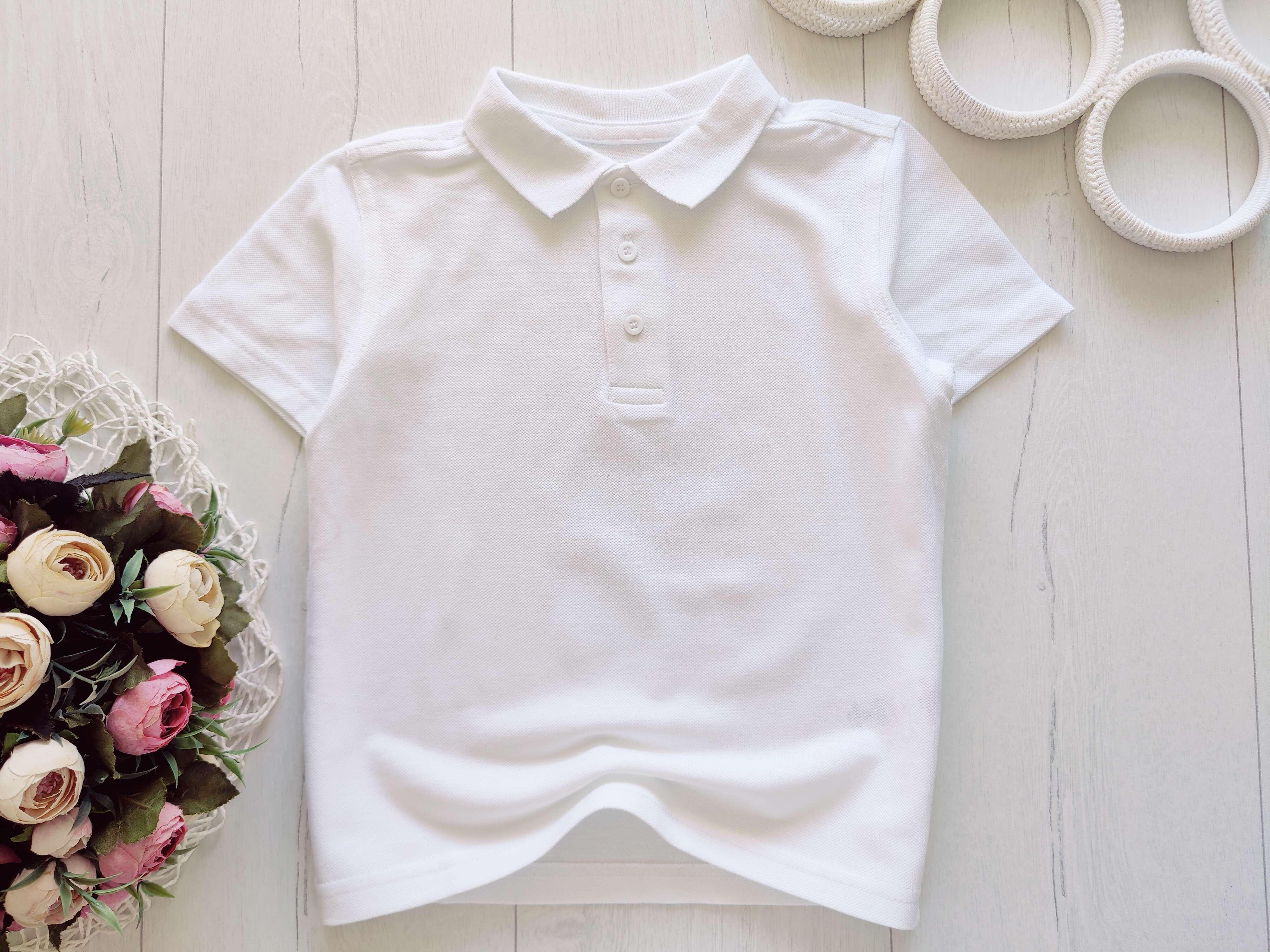 3,4 роки, зріст 98,104 Біле поло