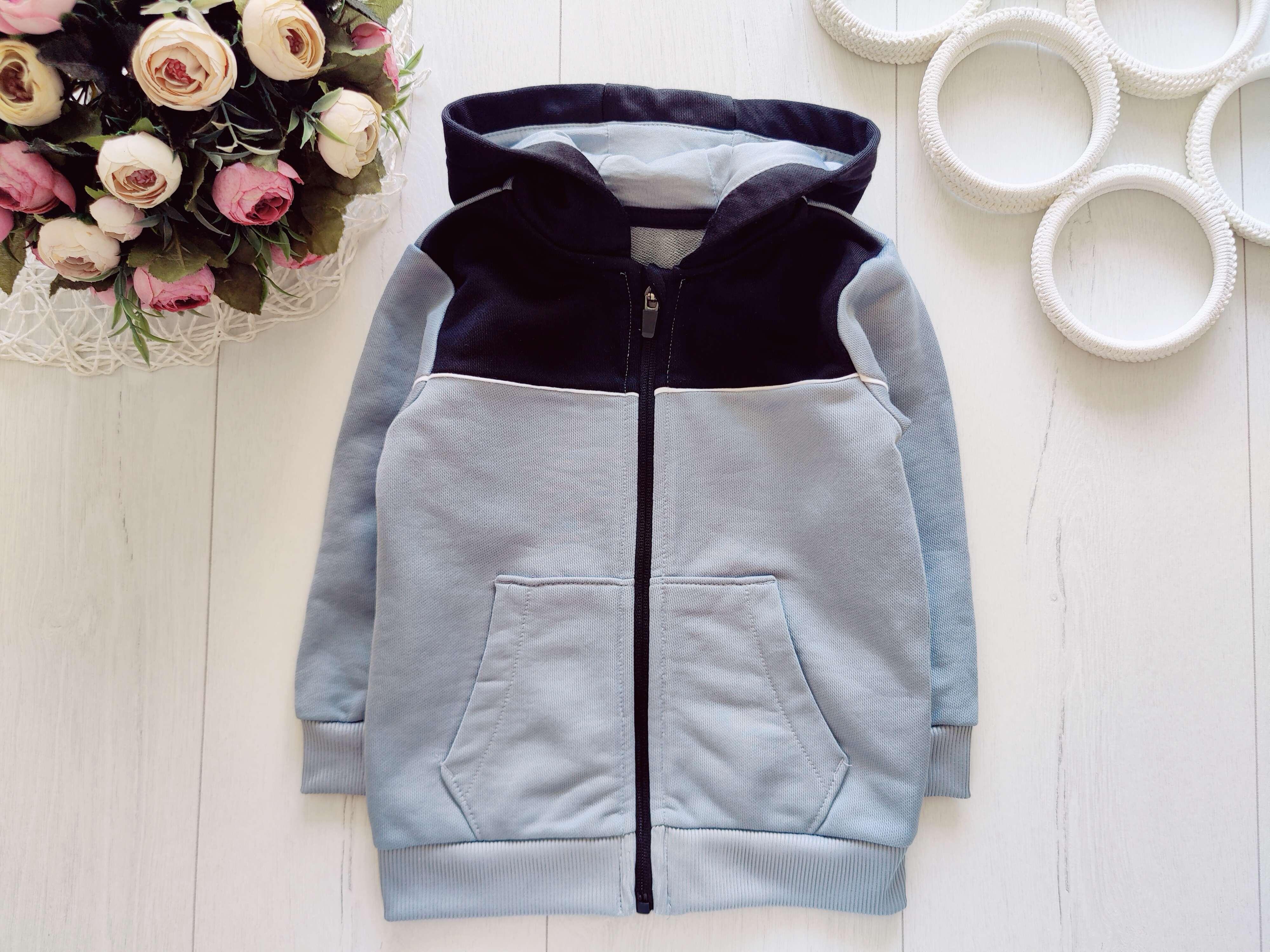 1,5,2 года, рост 86,92 Кофта на молнии