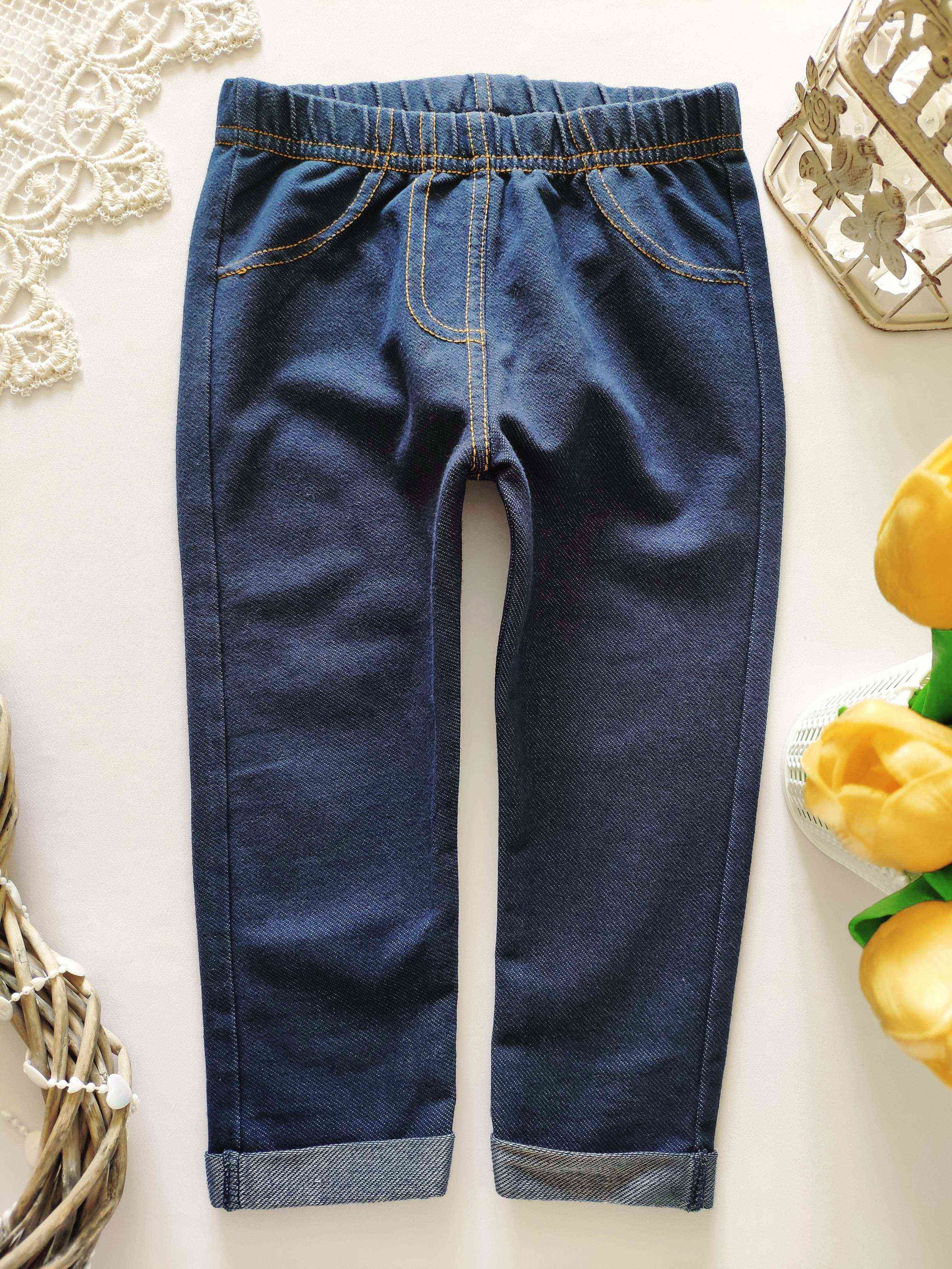 12\18 мес, рост 80\86 Джеггинсы для девочки