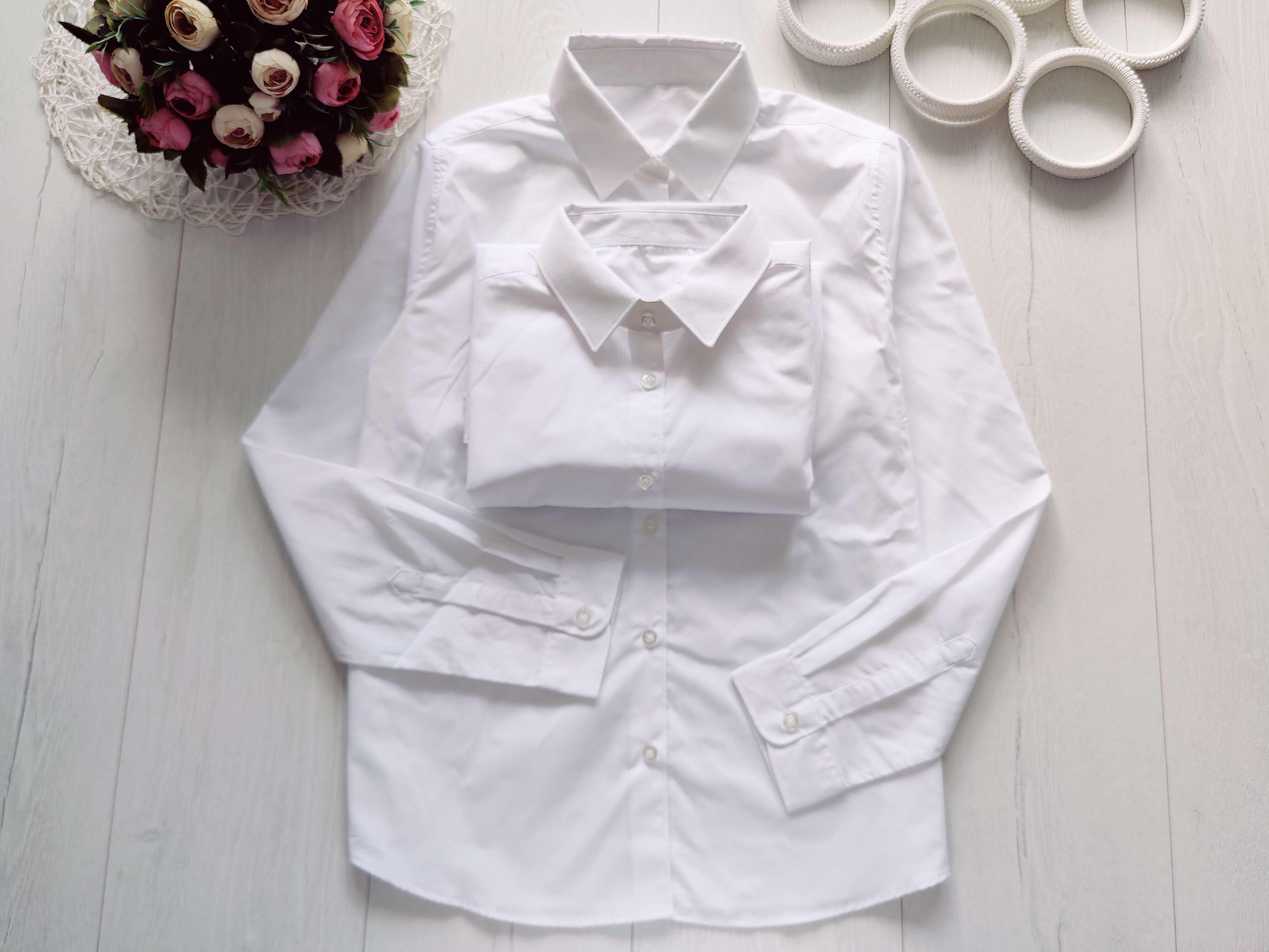 15,16 років, Нові білі сорочки з довгим рукавом