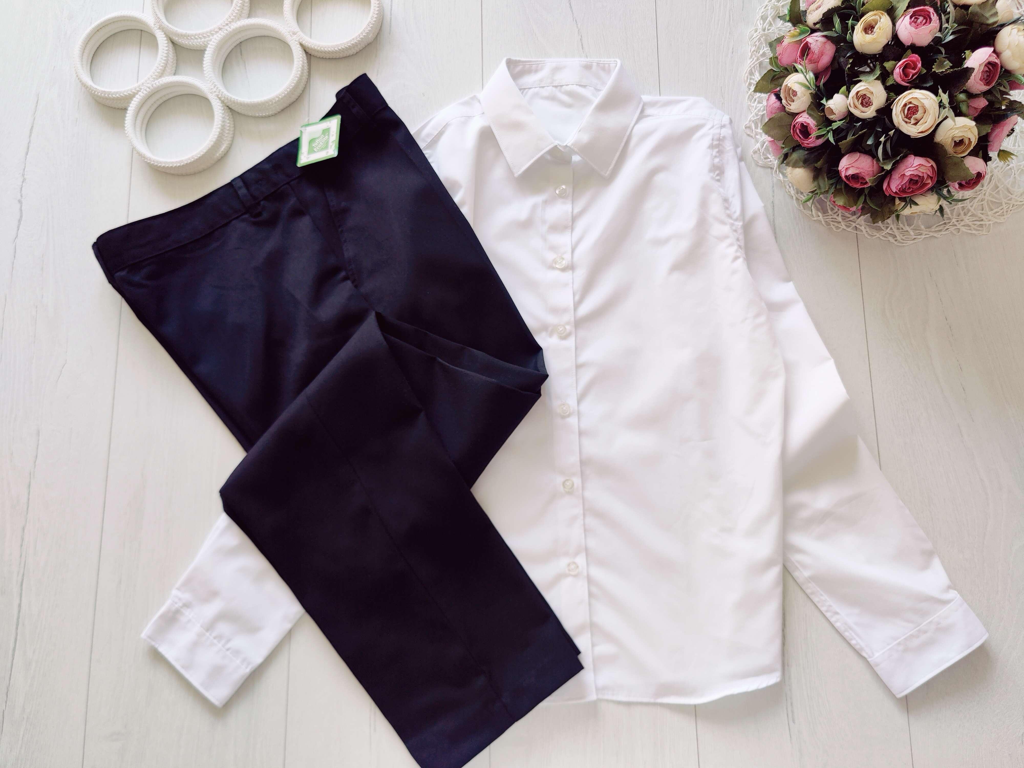 15,16 лет, Новая белая рубашка и новые черные брюки