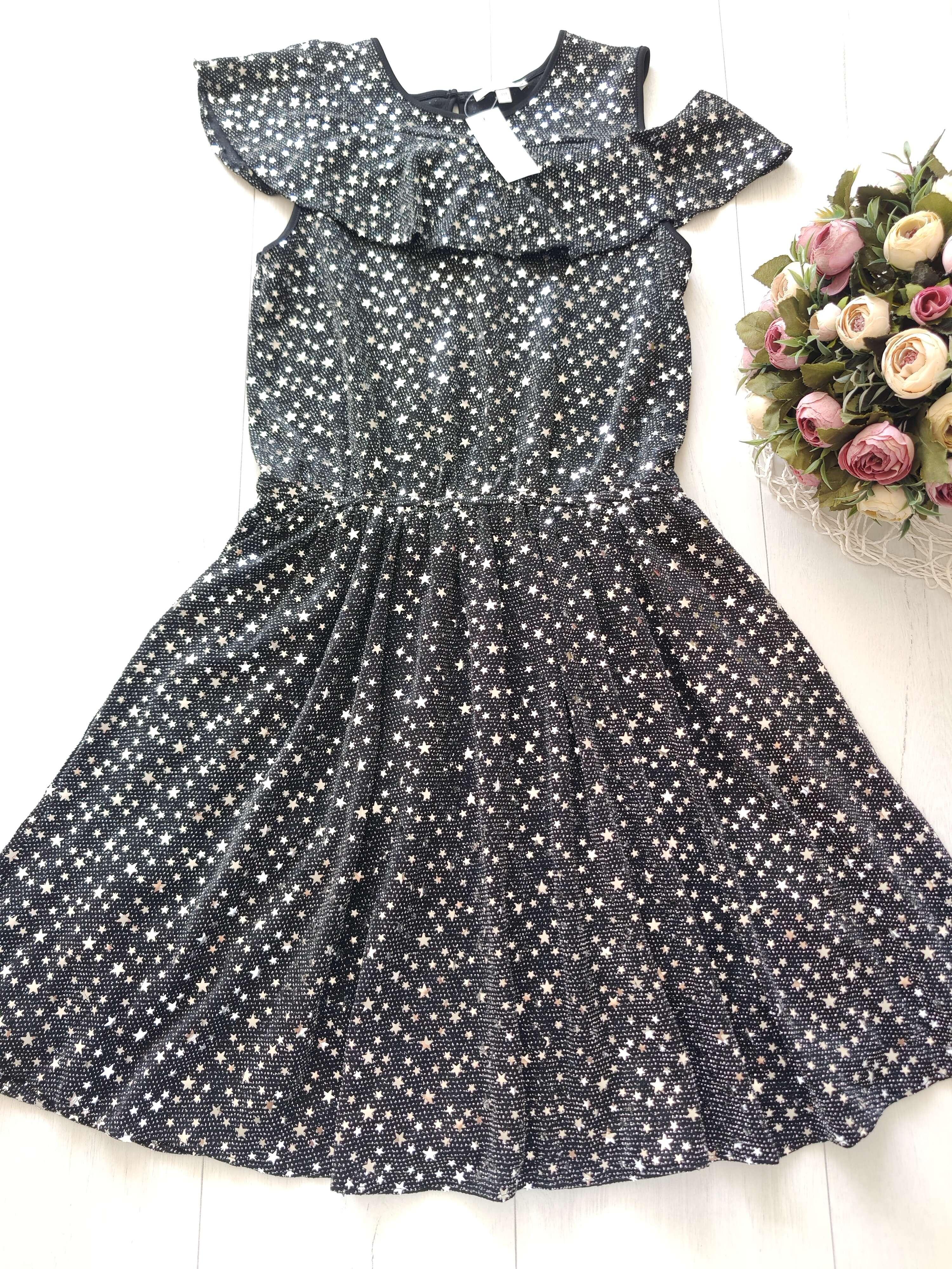 13,14 років, зріст 164 Нове ошатне плаття блиск