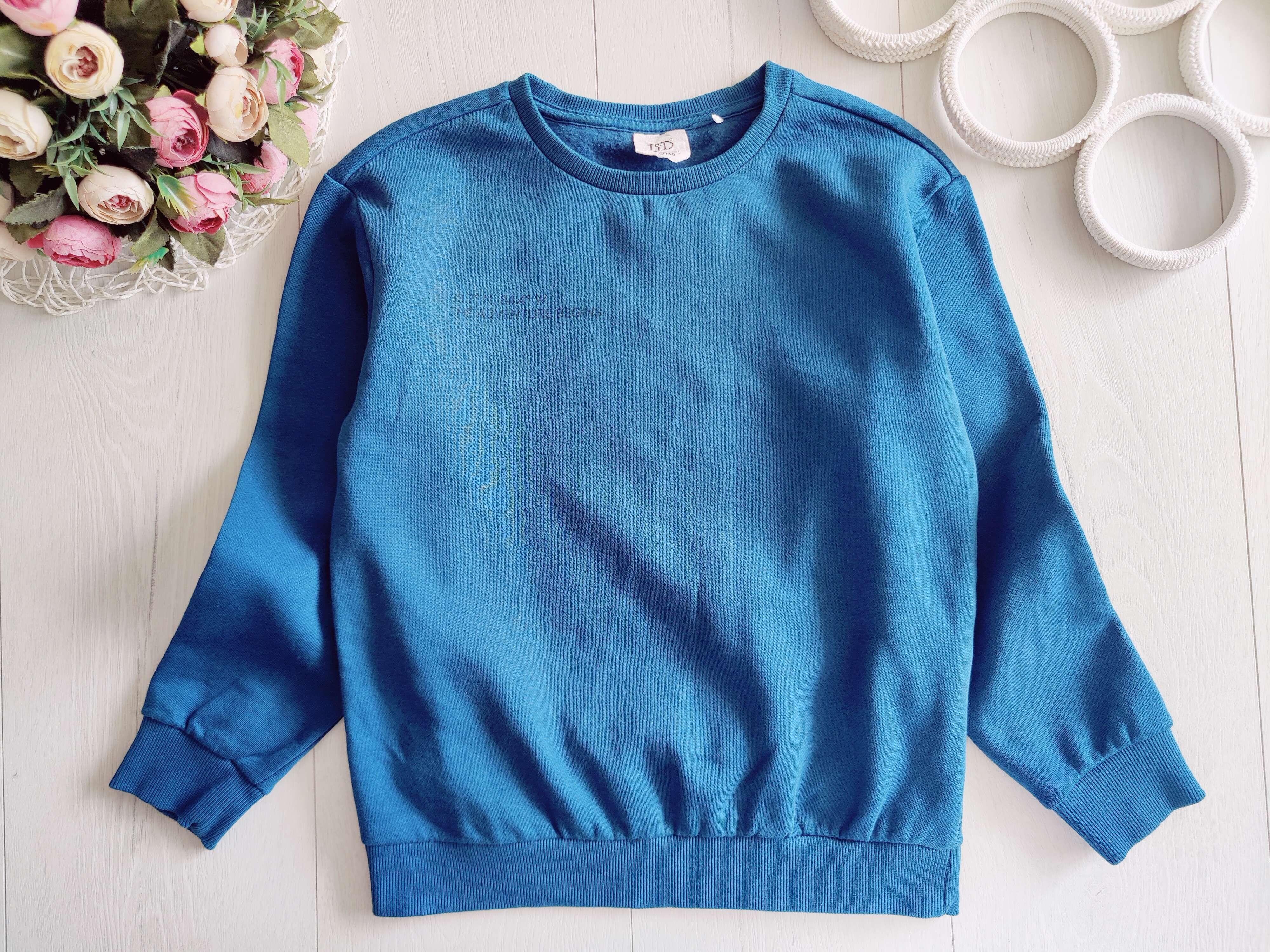 9,10 лет, рост 134,140 Свитшот на флисе