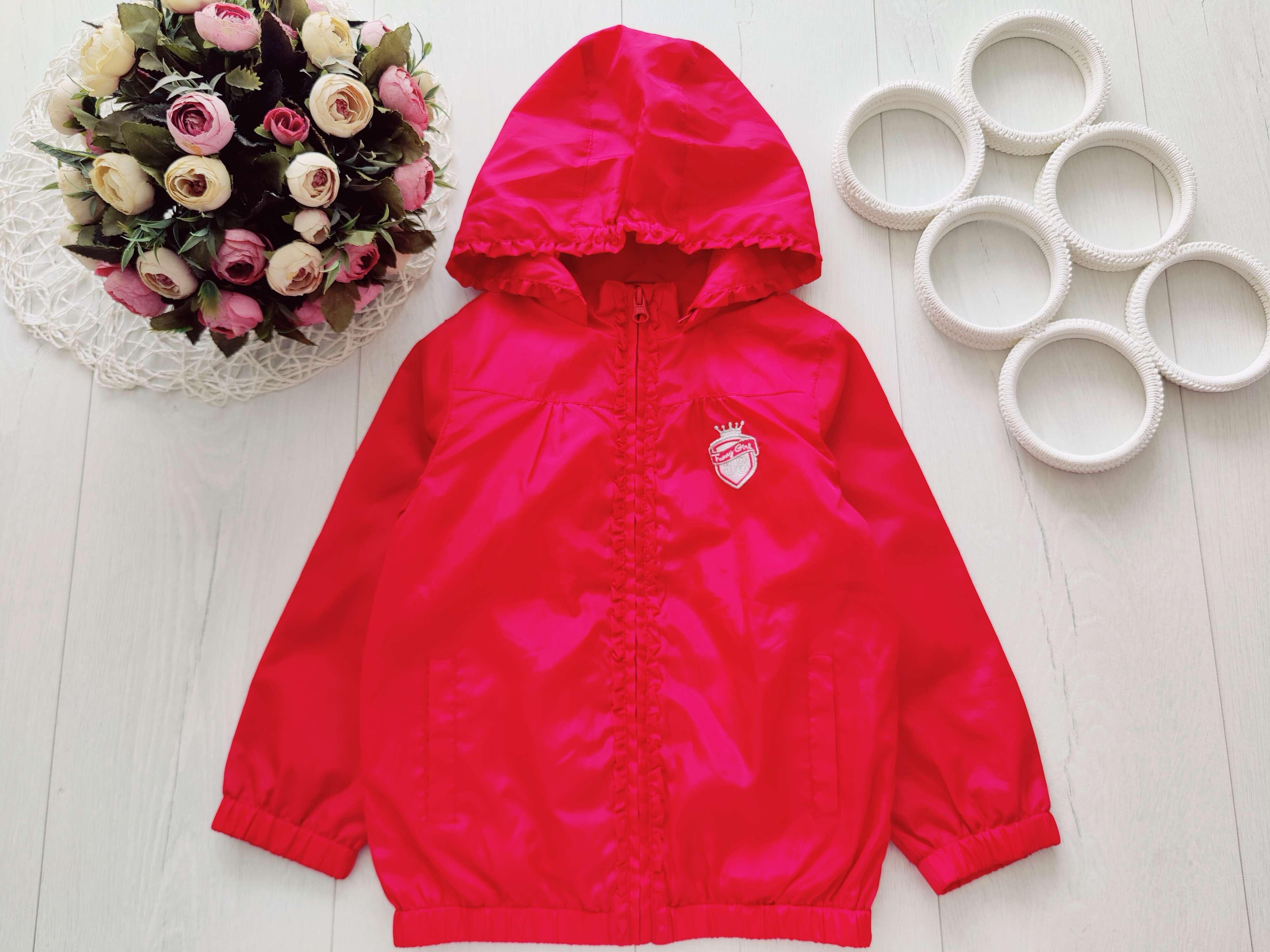 4 года, рост 104 Ветровка на трикотажной подкладке Chicco