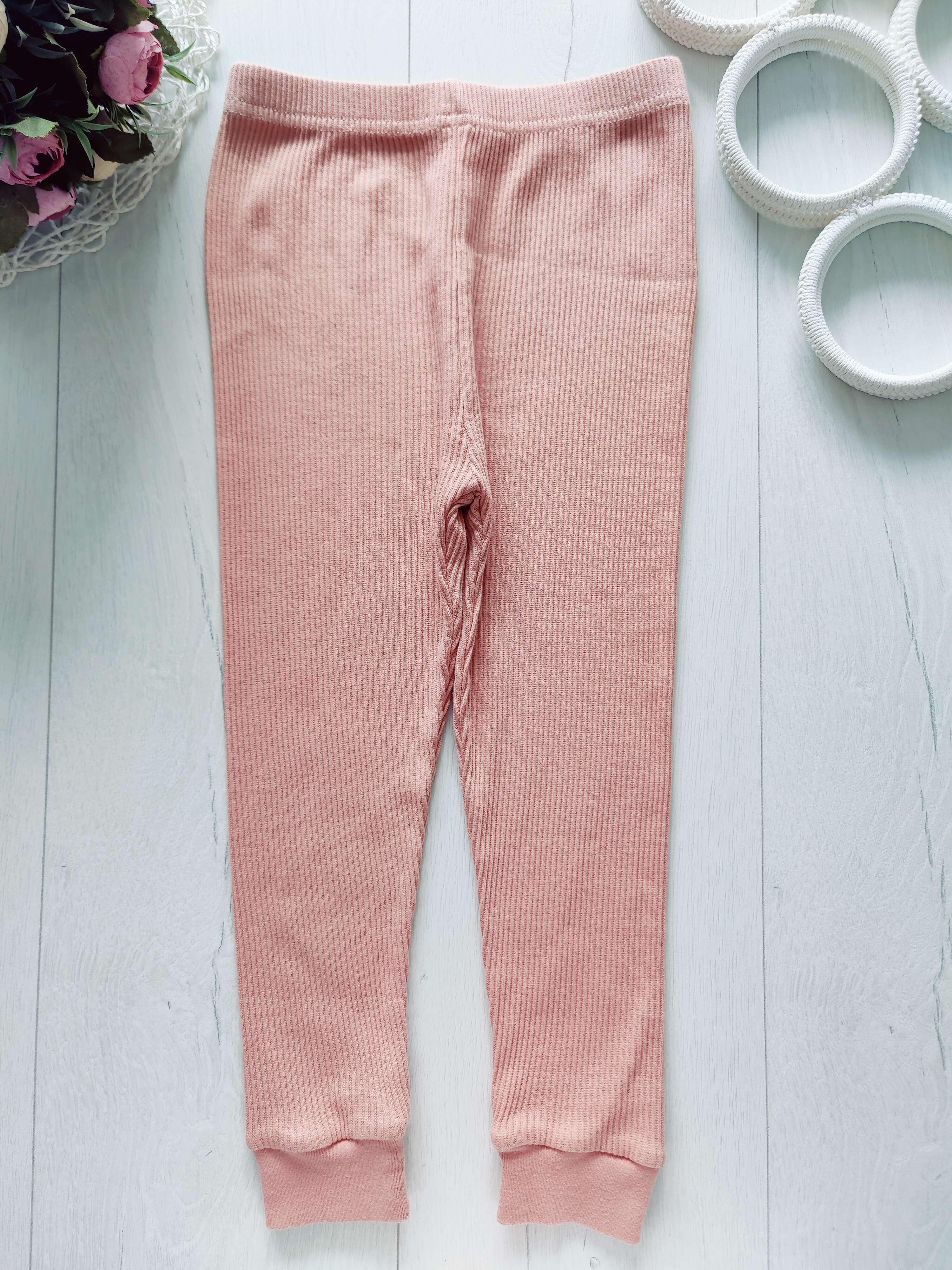 5,6 лет, рост 110,116 Лосины в рубчик