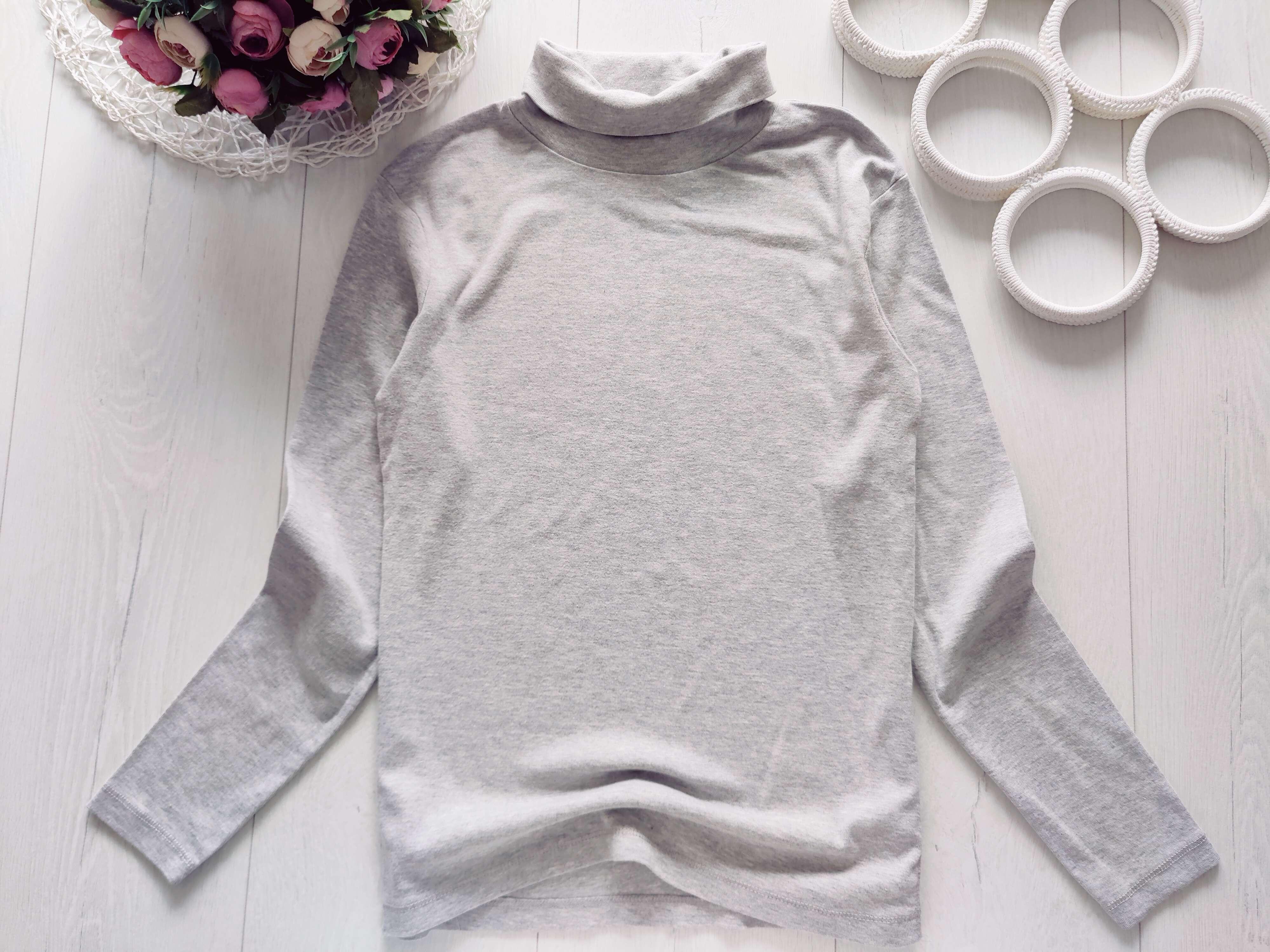 12 лет, рост 144-155 Трикотажная водолазка