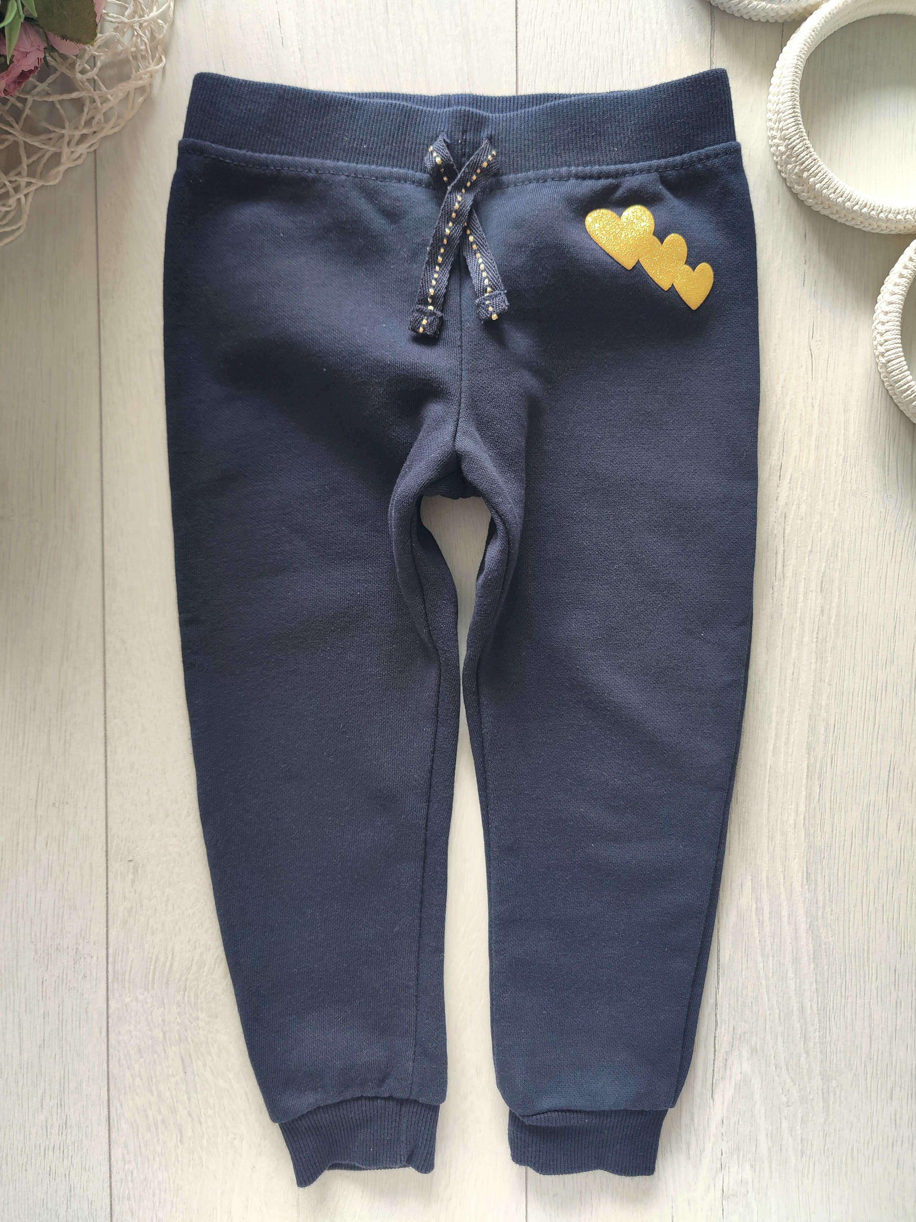 18,24 мес, рост 92 Теплые штаны на флисе