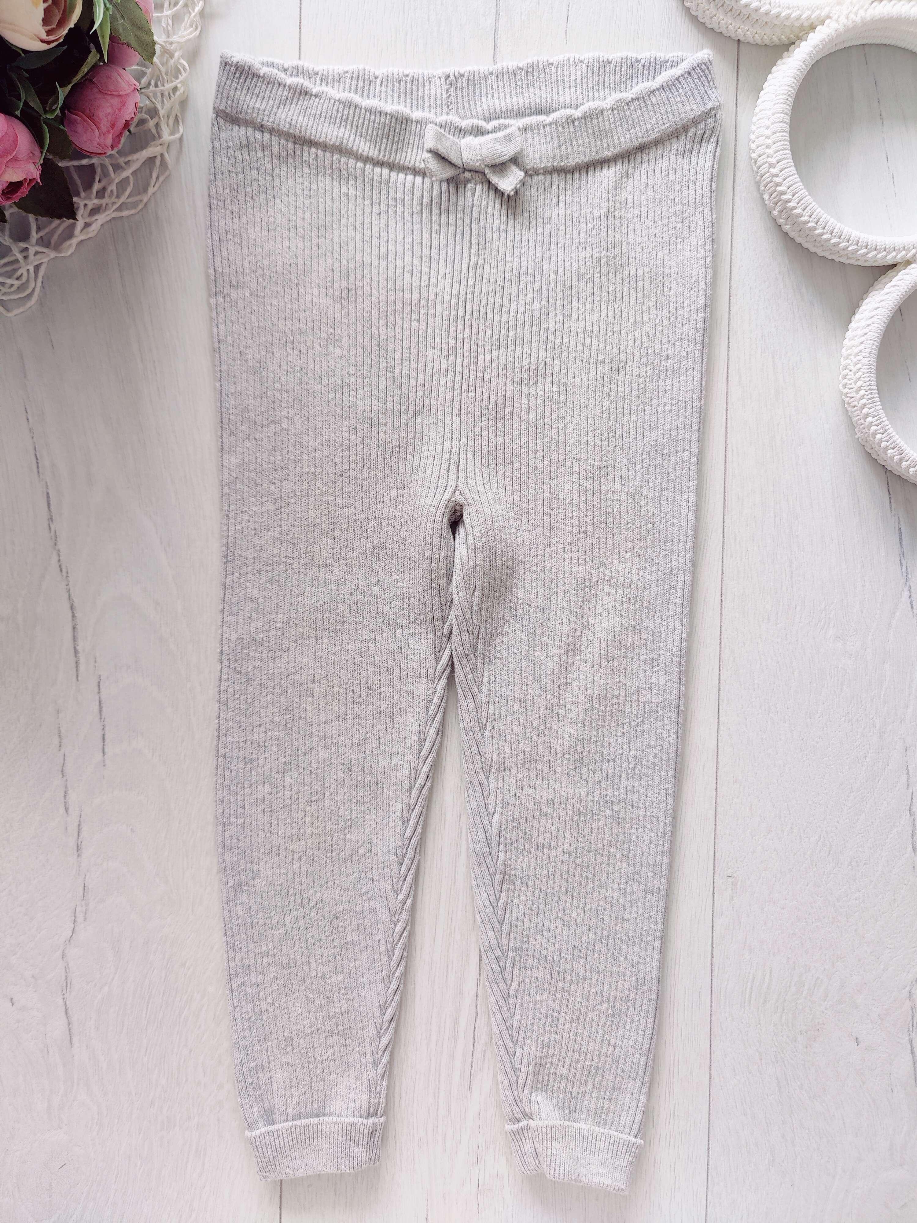 2,3 роки, зріст 92,98 Теплі лосини в рубчик