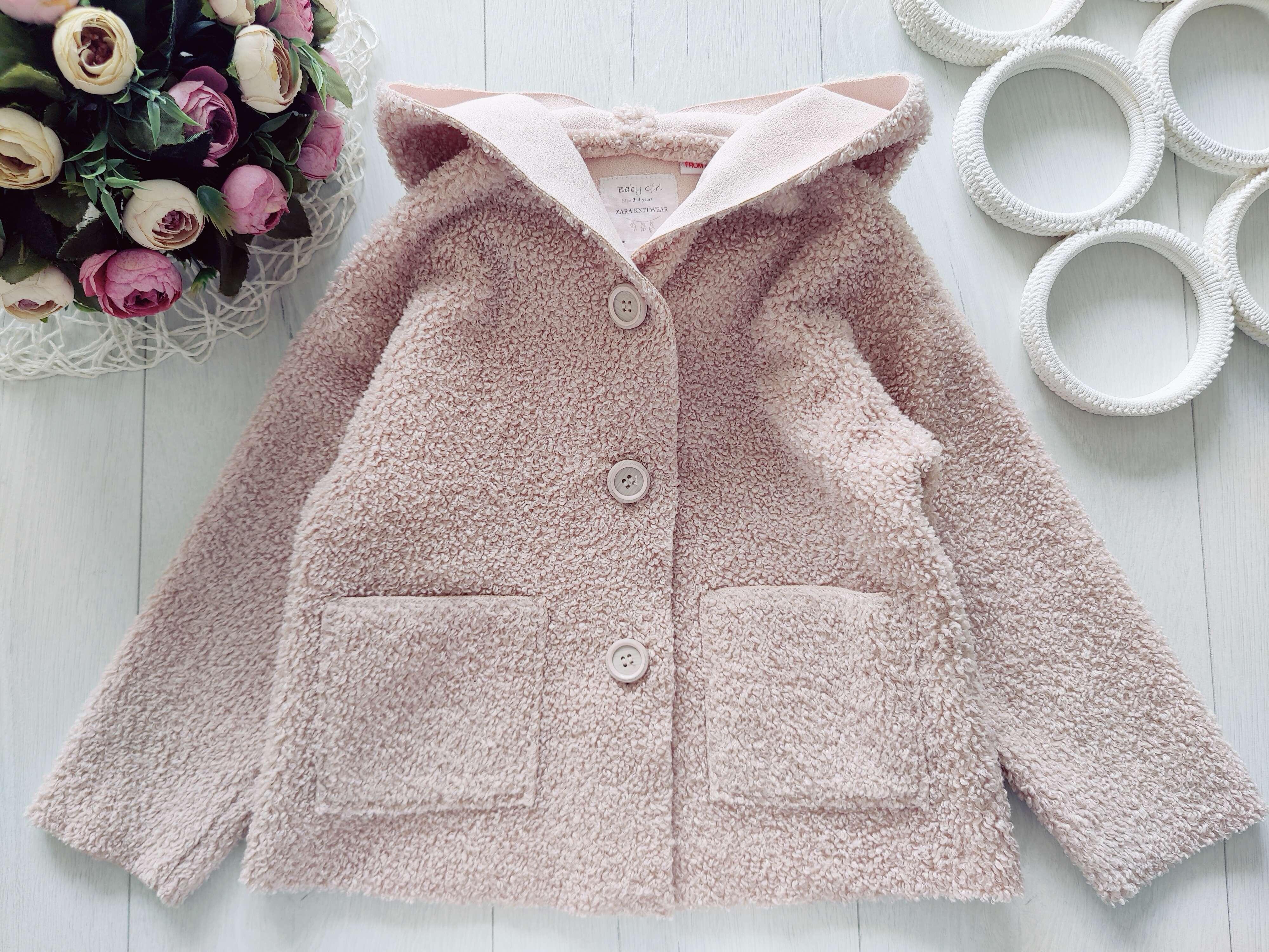 3,4 роки, зріст 104 Пальто для дівчинки