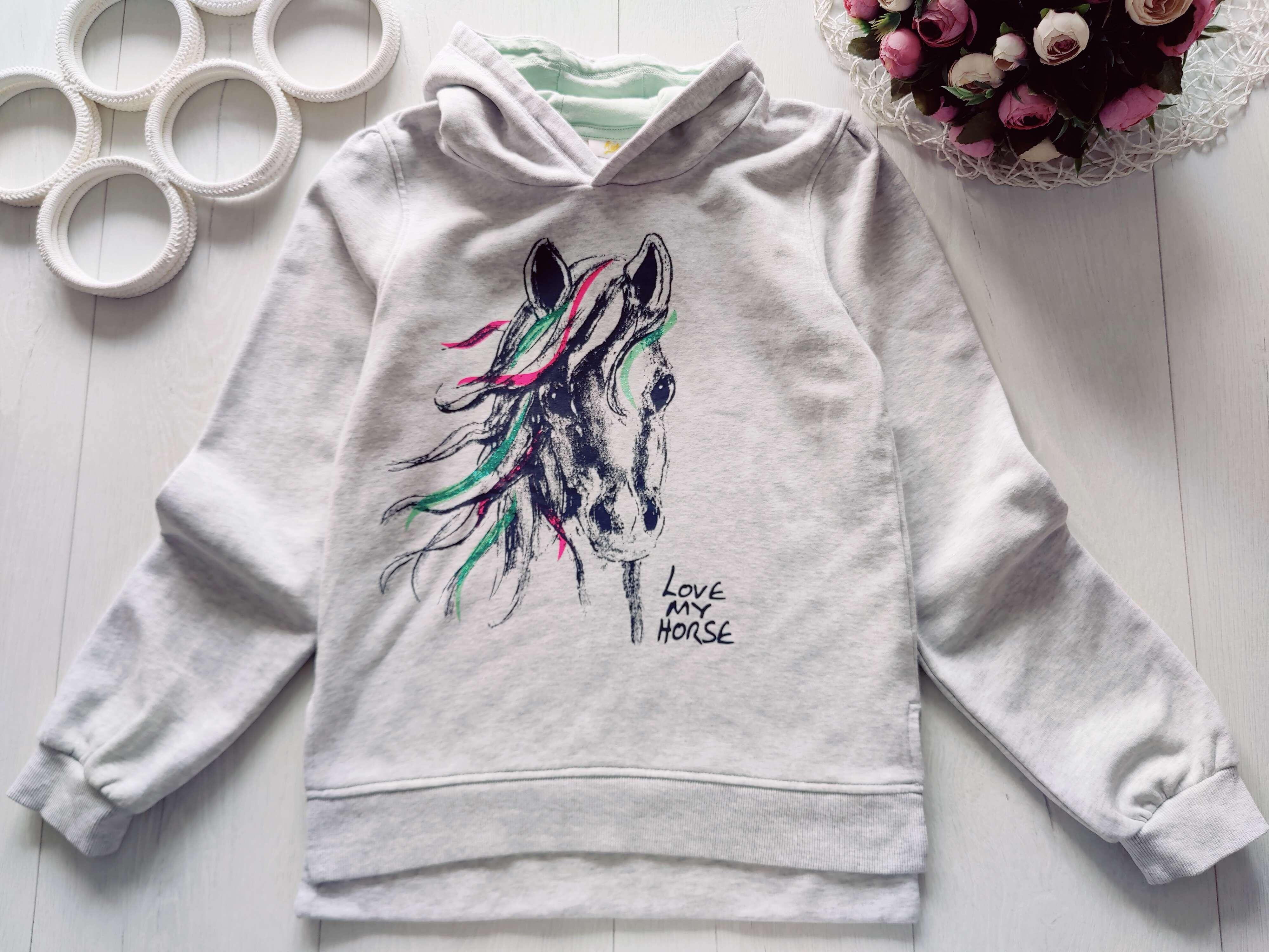 11,12 лет, рост 146,152 Худи на флисе