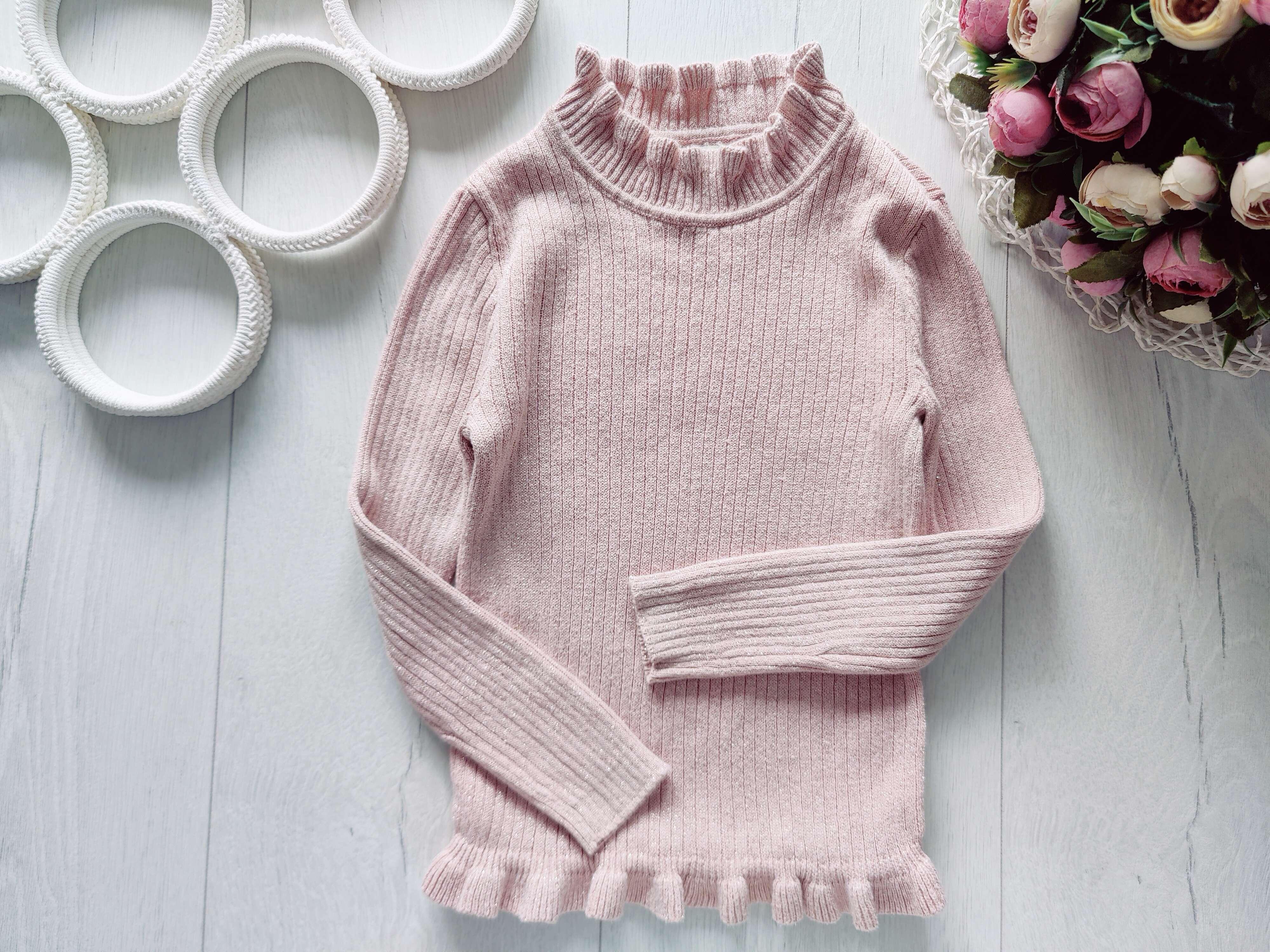 4,5 лет, рост 110 Водолазка для девочки